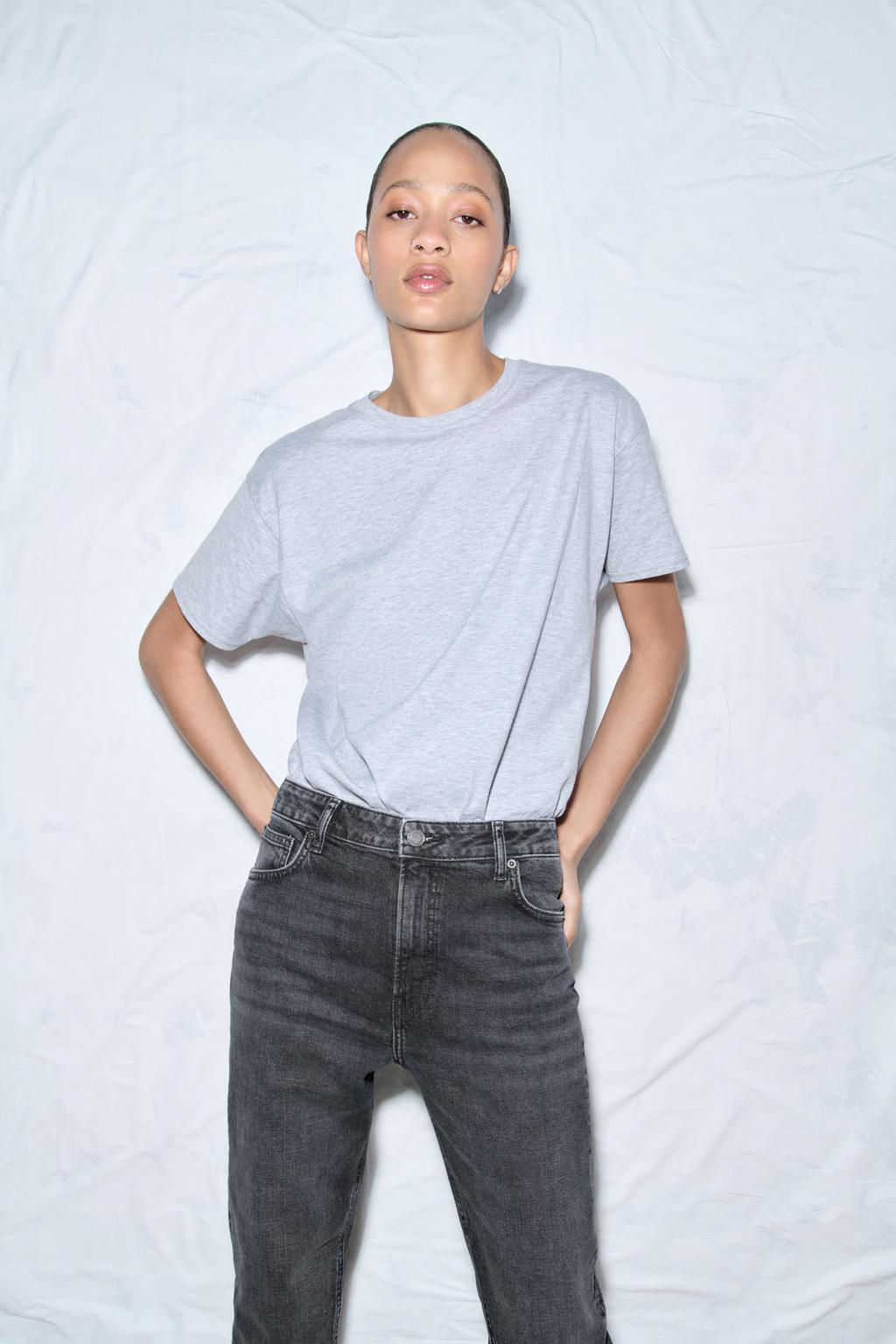 ZW COLLECTION SKINNY HIGH-WAIST JEANS - Zara фото 16