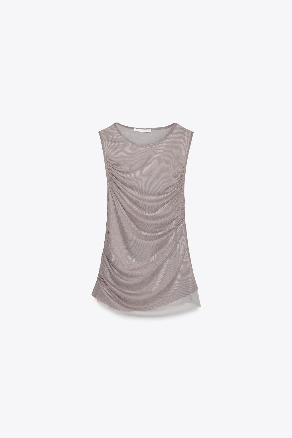 LAYERED TULLE T-SHIRT - Zara фото 3