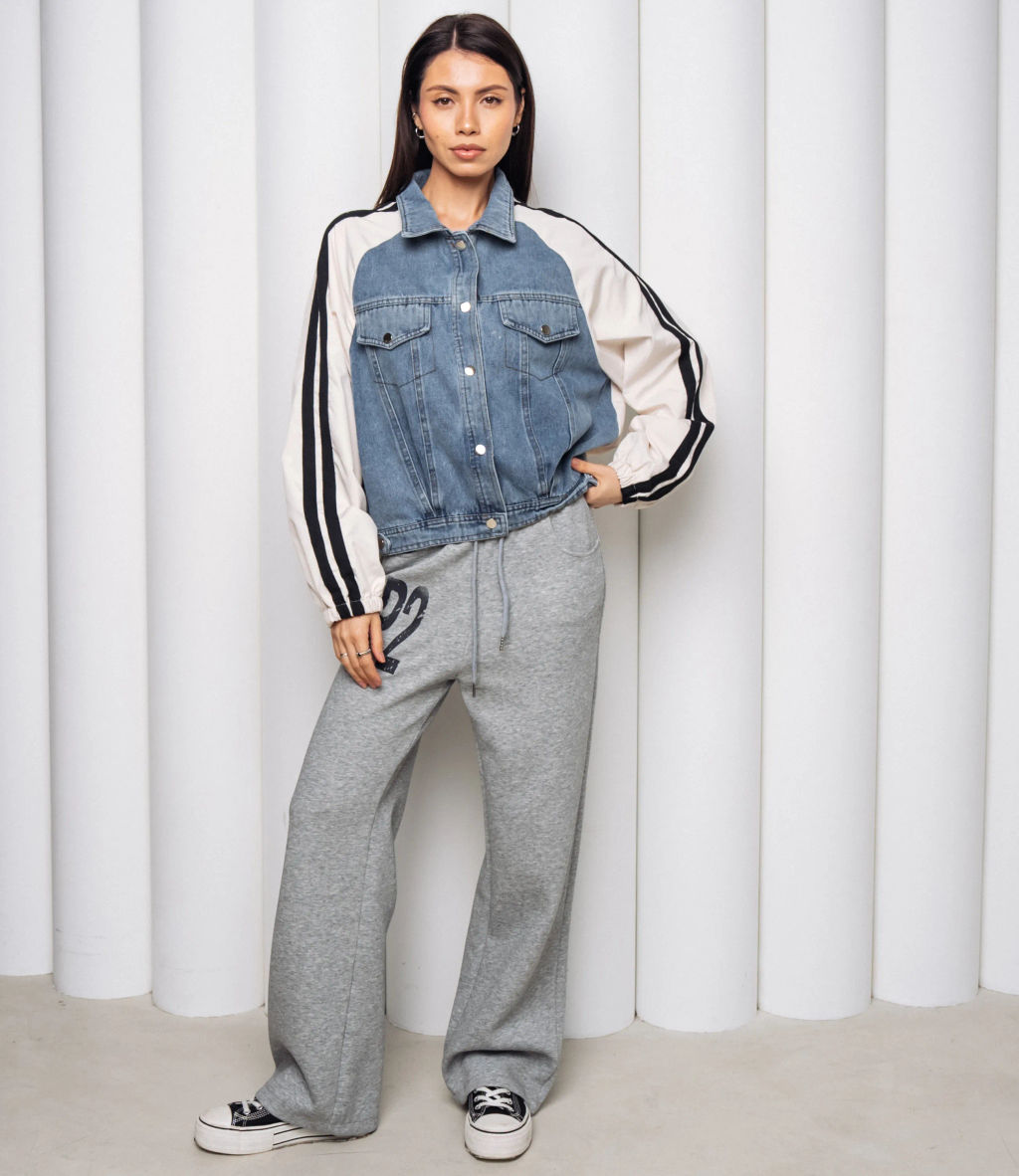 Куртка #КТ612 (5), молочный голубой