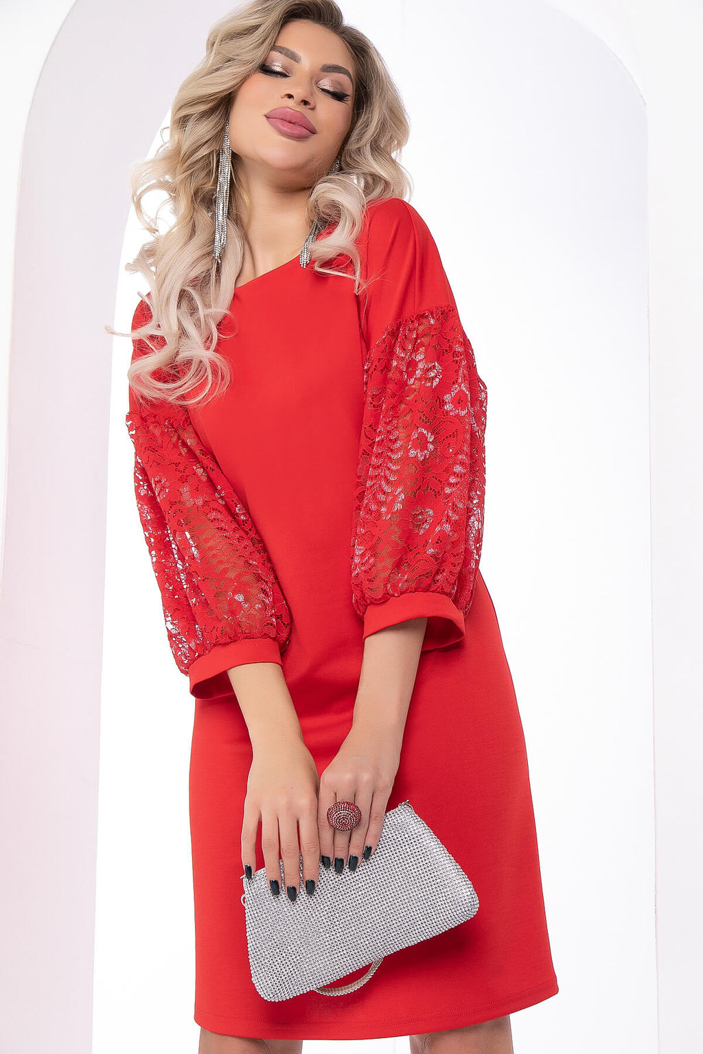 Платье Королева вечера(грин) П8031 - Lt collection фото 9