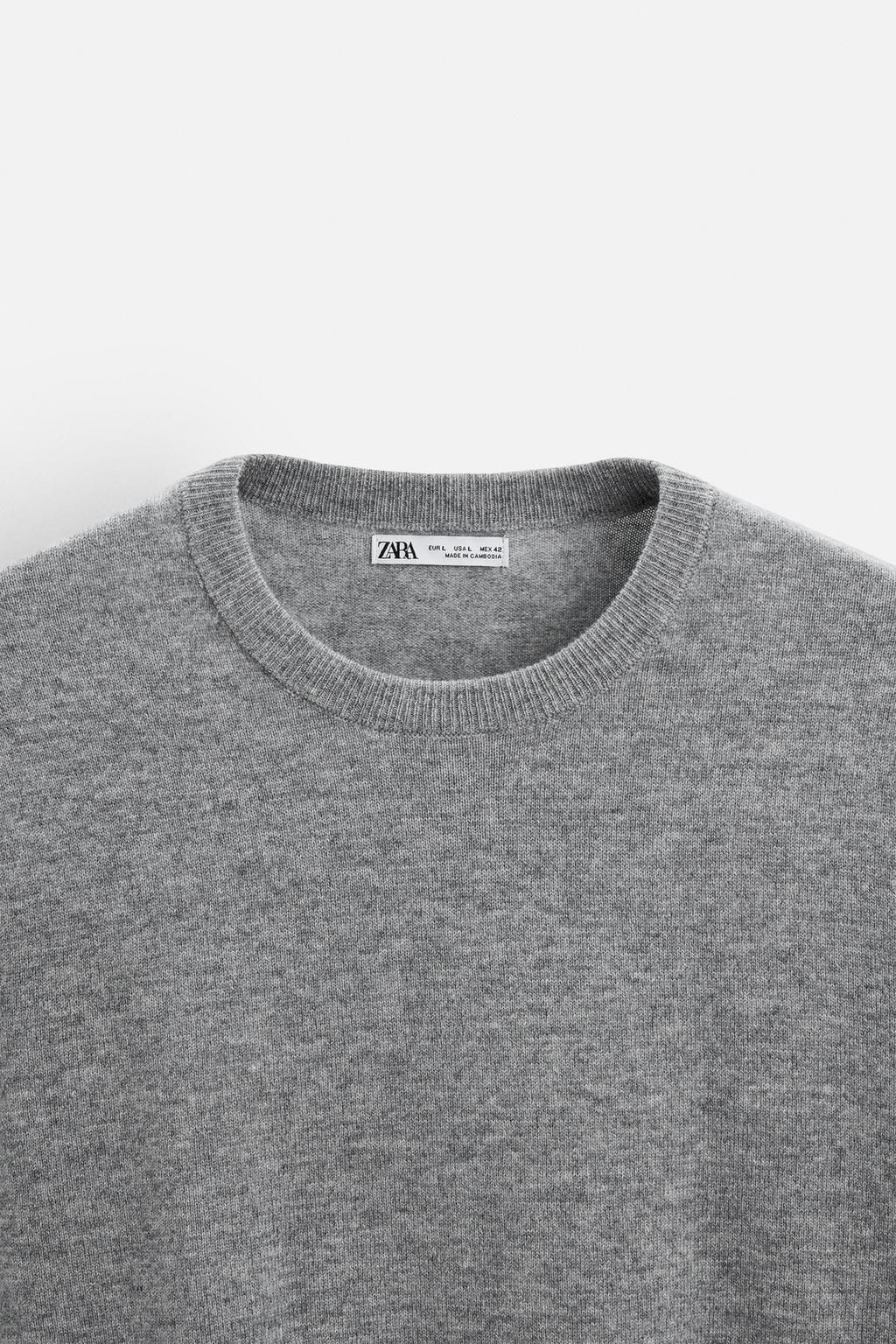 CASHMERE - WOOL SWEATER - Zara фото 18