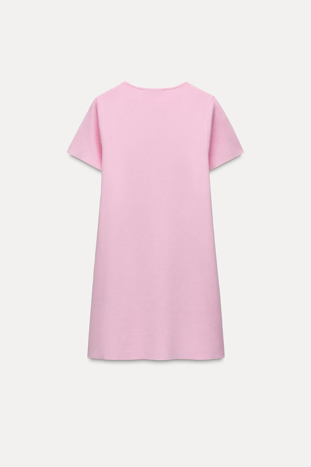 KNIT DRESS WITH BOWS - Zara фото 2