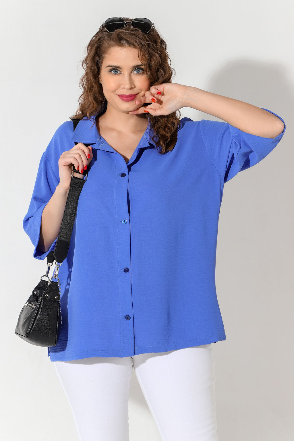 VIOTEX Блуза Жаркий сезон-1 из лён Манго - Виотекс фото 30