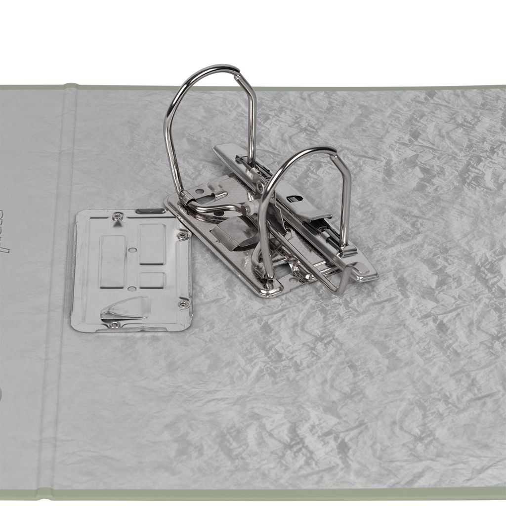 Expert Complete Регистратор PVC, мет.уг. 80 мм 50 шт. Premier A4 арочный механ. (разб.) лён красный EC10312245