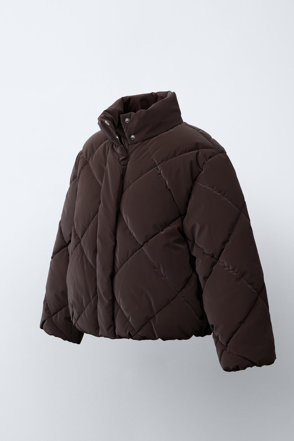 RUBBERISED PUFFER JACKET - Zara фото 2