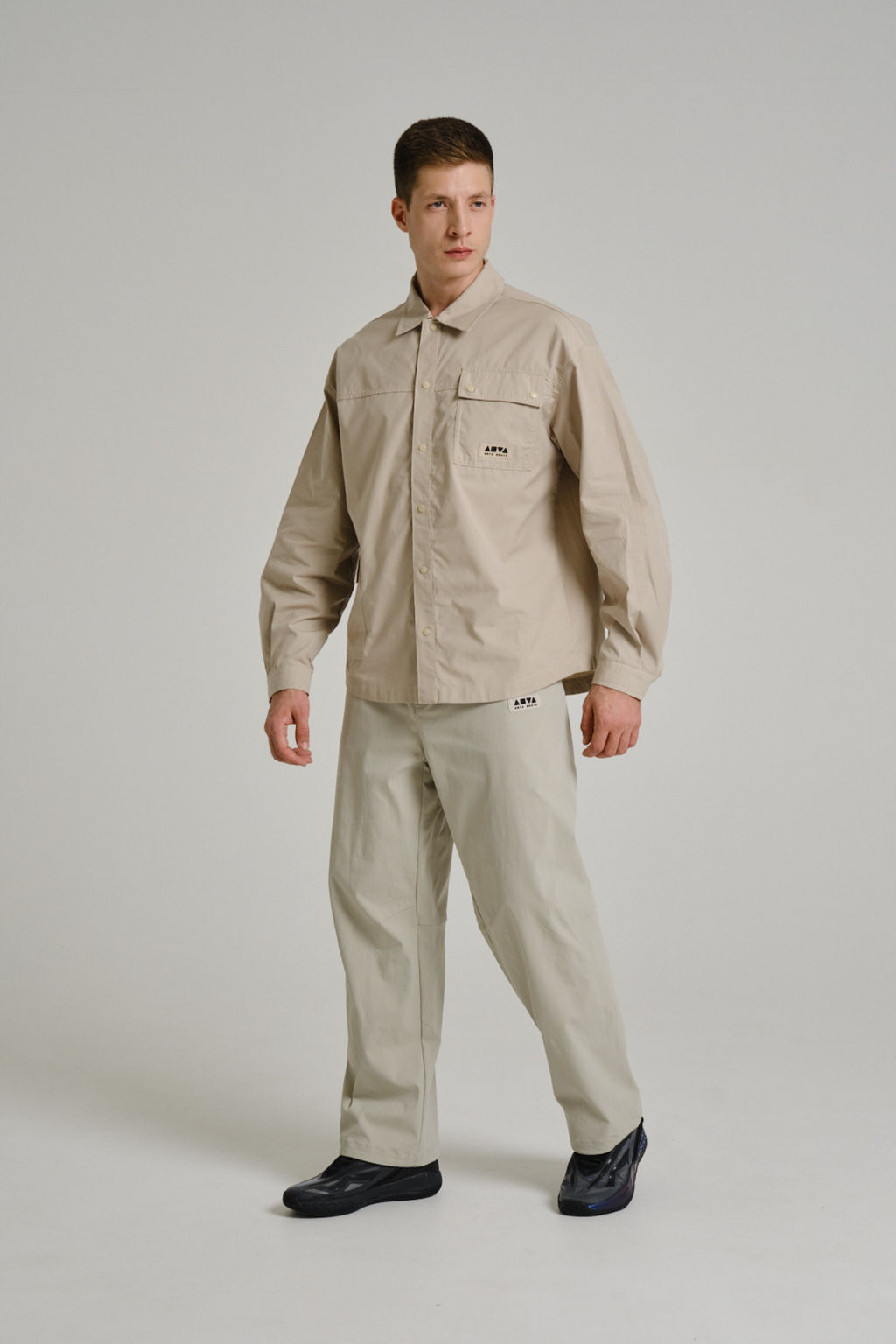 Брюки текстильные Серый - Anta фото 6