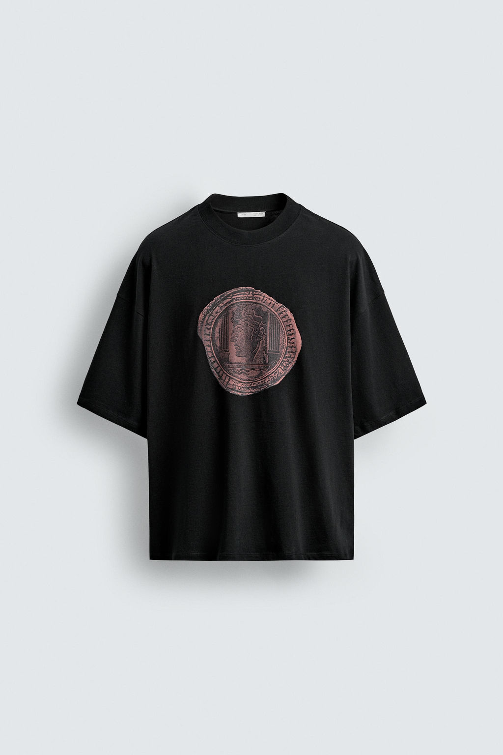 COIN PRINT T-SHIRT - Zara фото 6