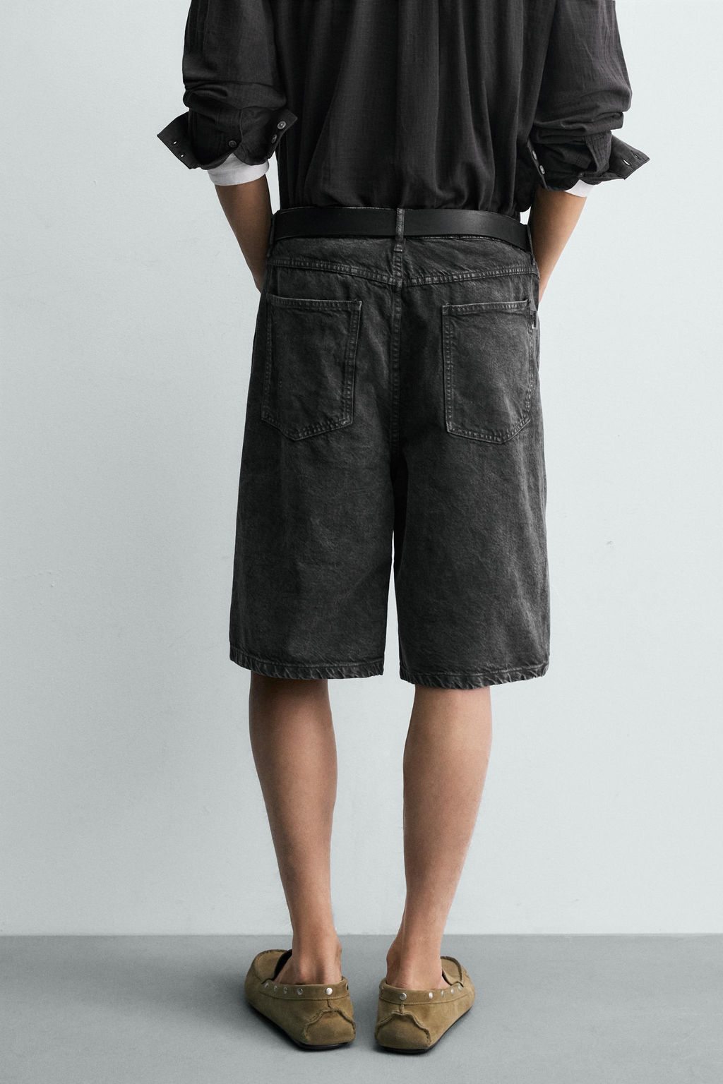 BERMUDA BAGGY FIT / Carb?n