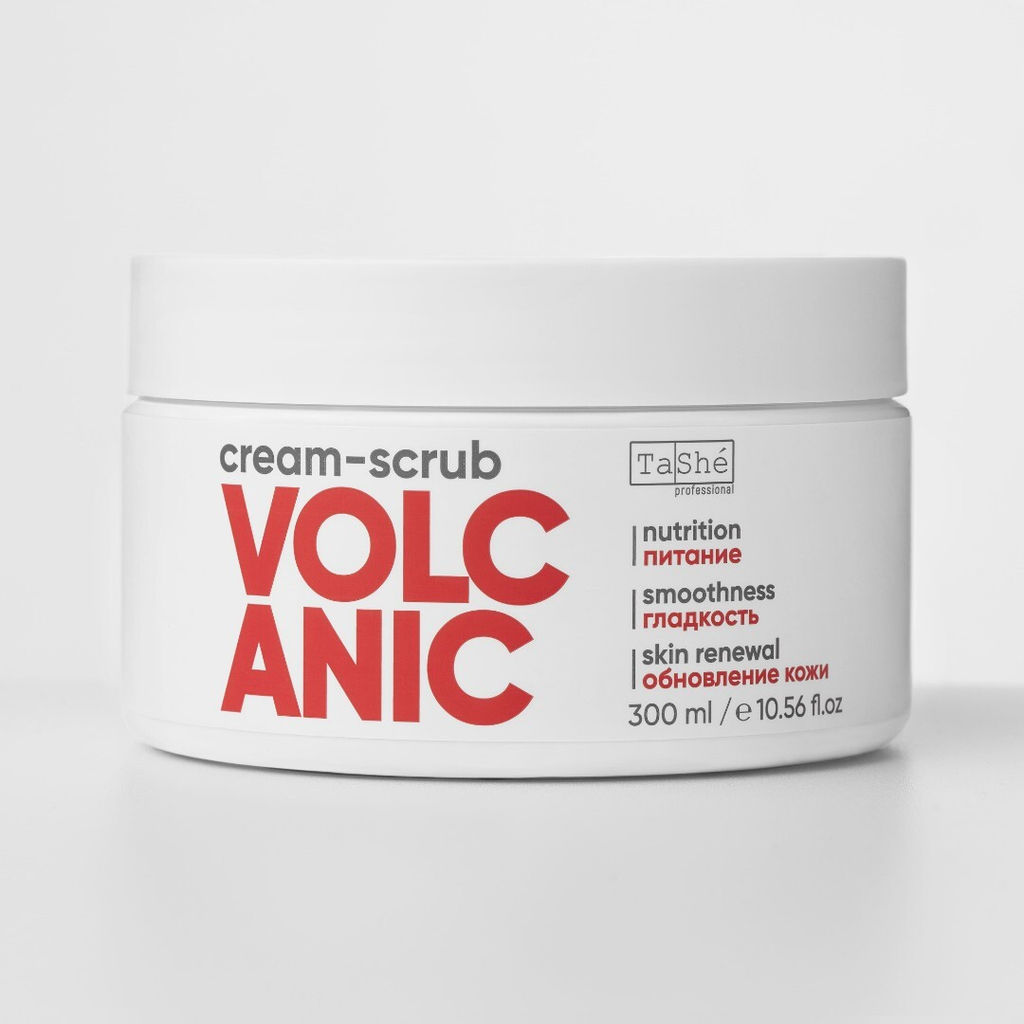 Tashe professional ДЛЯ ТЕЛА Крем-скраб SMOOTHING VOLCANIC (tsh103) 300мл