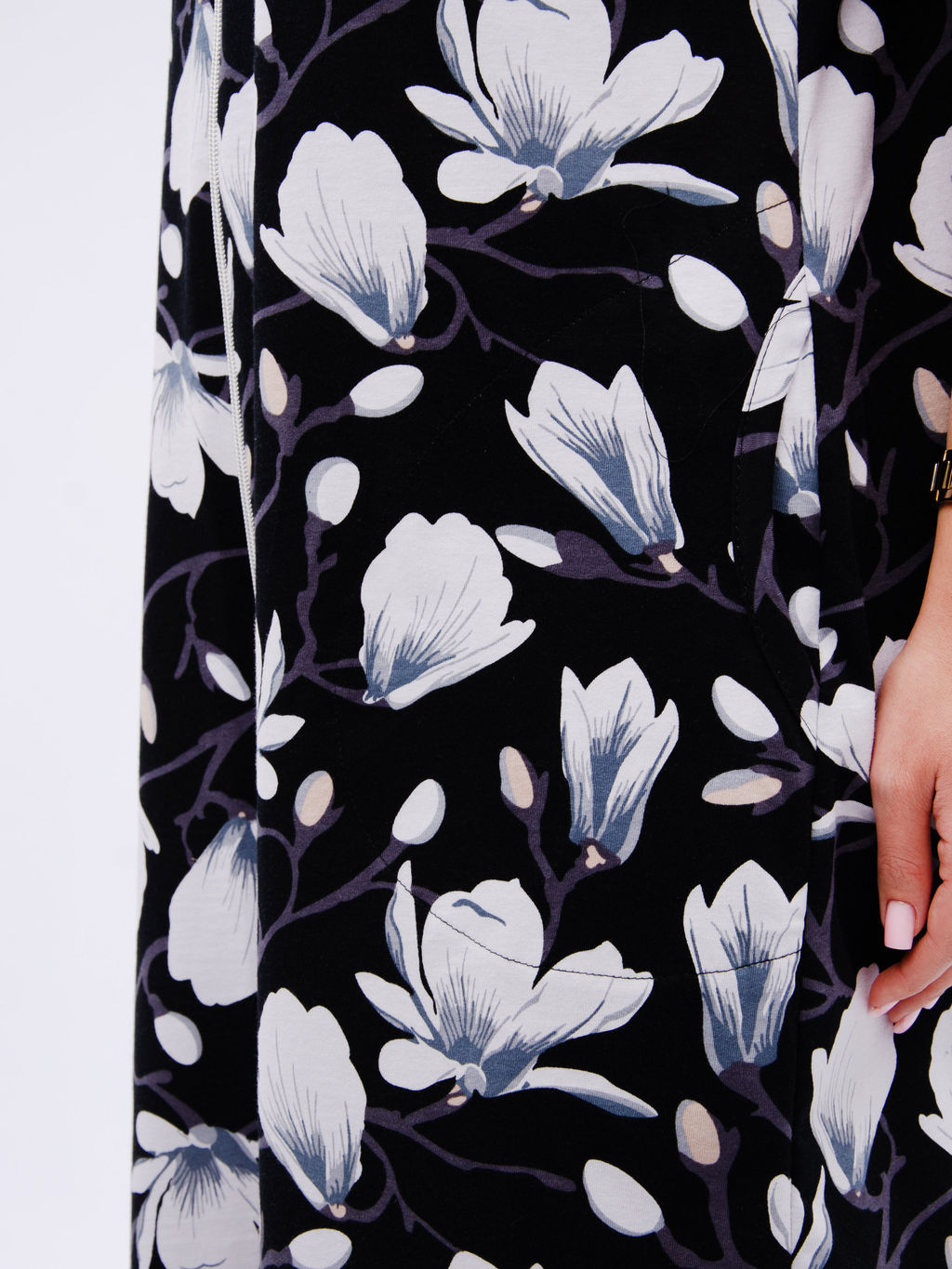 Халат "Рената" крокус, трикотаж