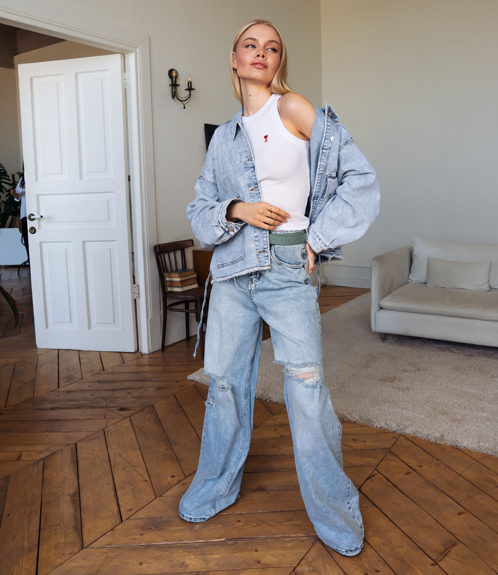 Майка #БШ2166, белый