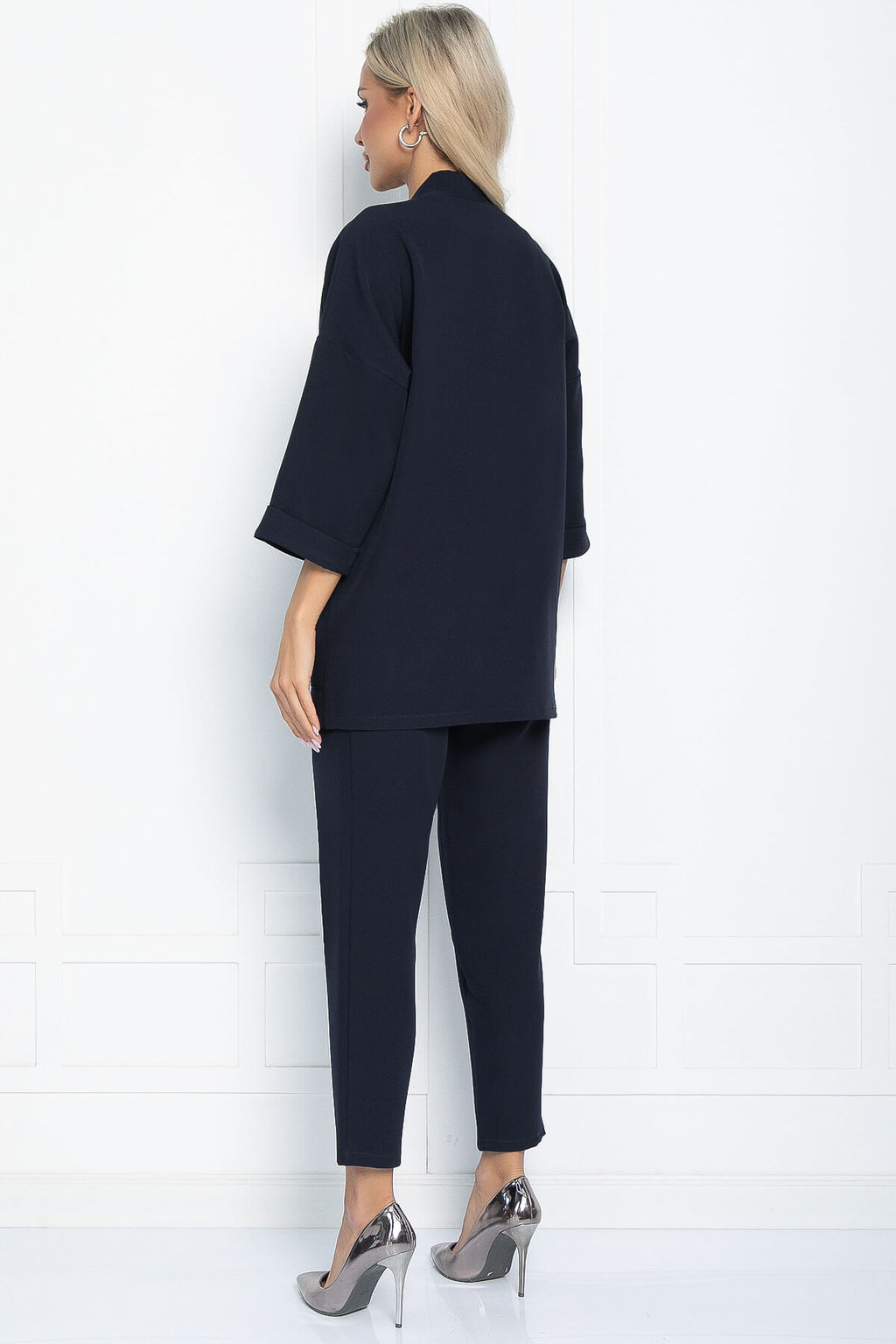 Костюм Мировая тенденция (синий) К11128 - Lt collection фото 2