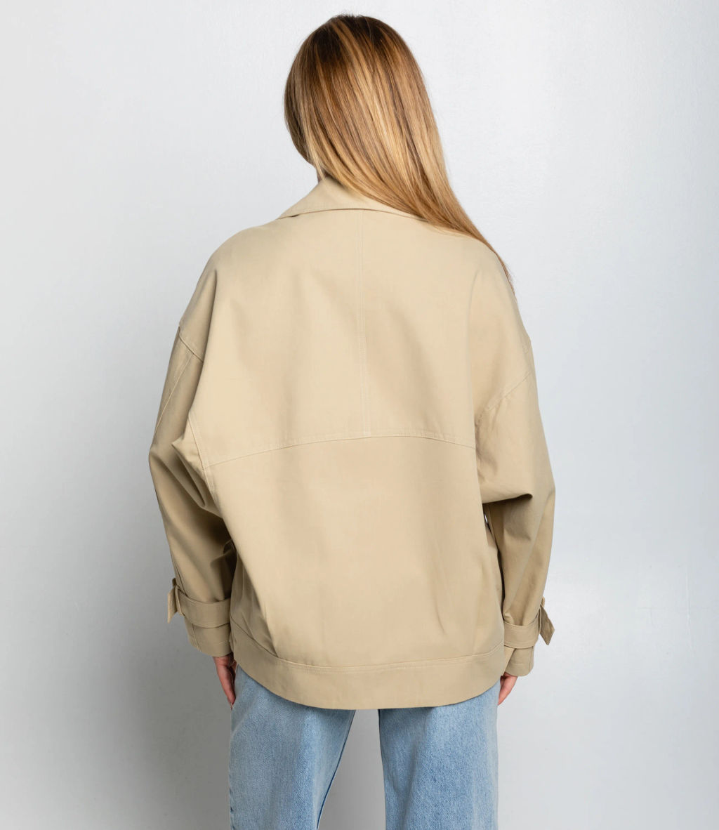 Куртка #КТ2601 (1), бежевый