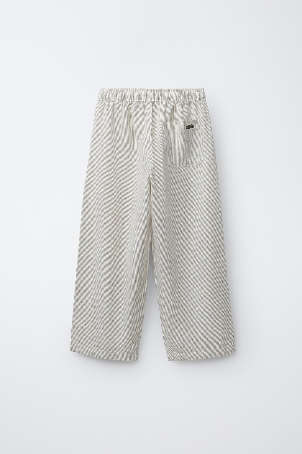 PANTAL?N PIJAMERO RAYAS / Crudo - Zara фото 4