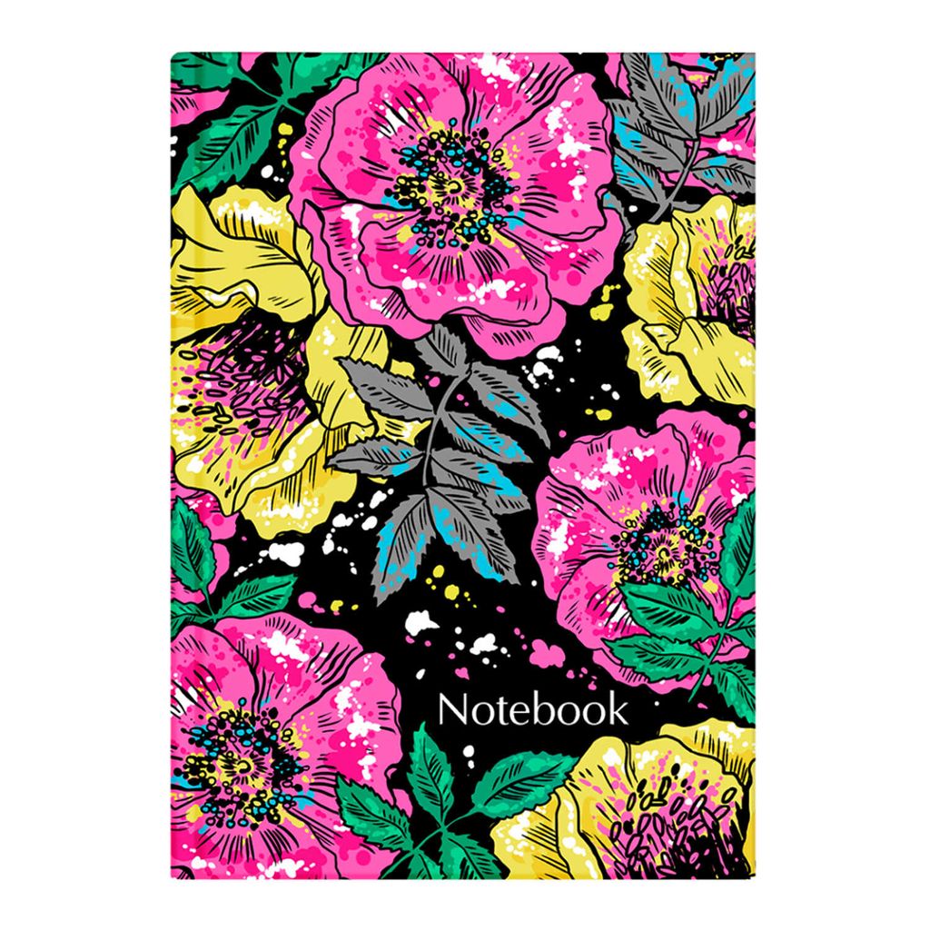 Записная книжка "Notebook" арт. 61485 ЯРКИЕ БУТОНЫ
