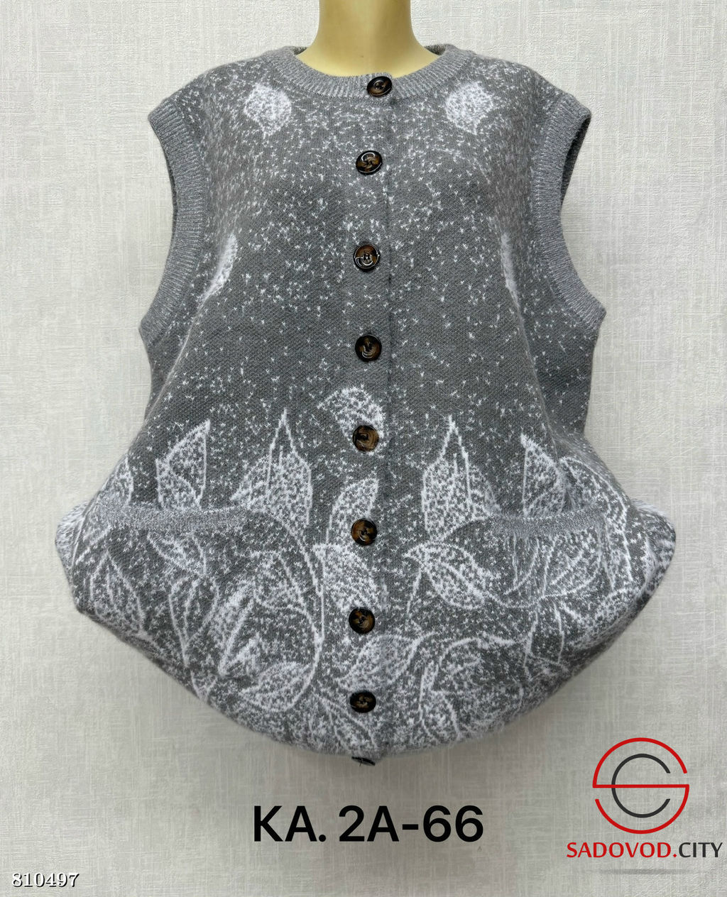 Жилет женский с принтом - Bruno фото 5