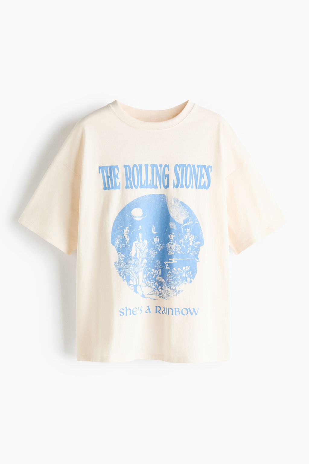 Camiseta oversize estampada - H&m фото 3