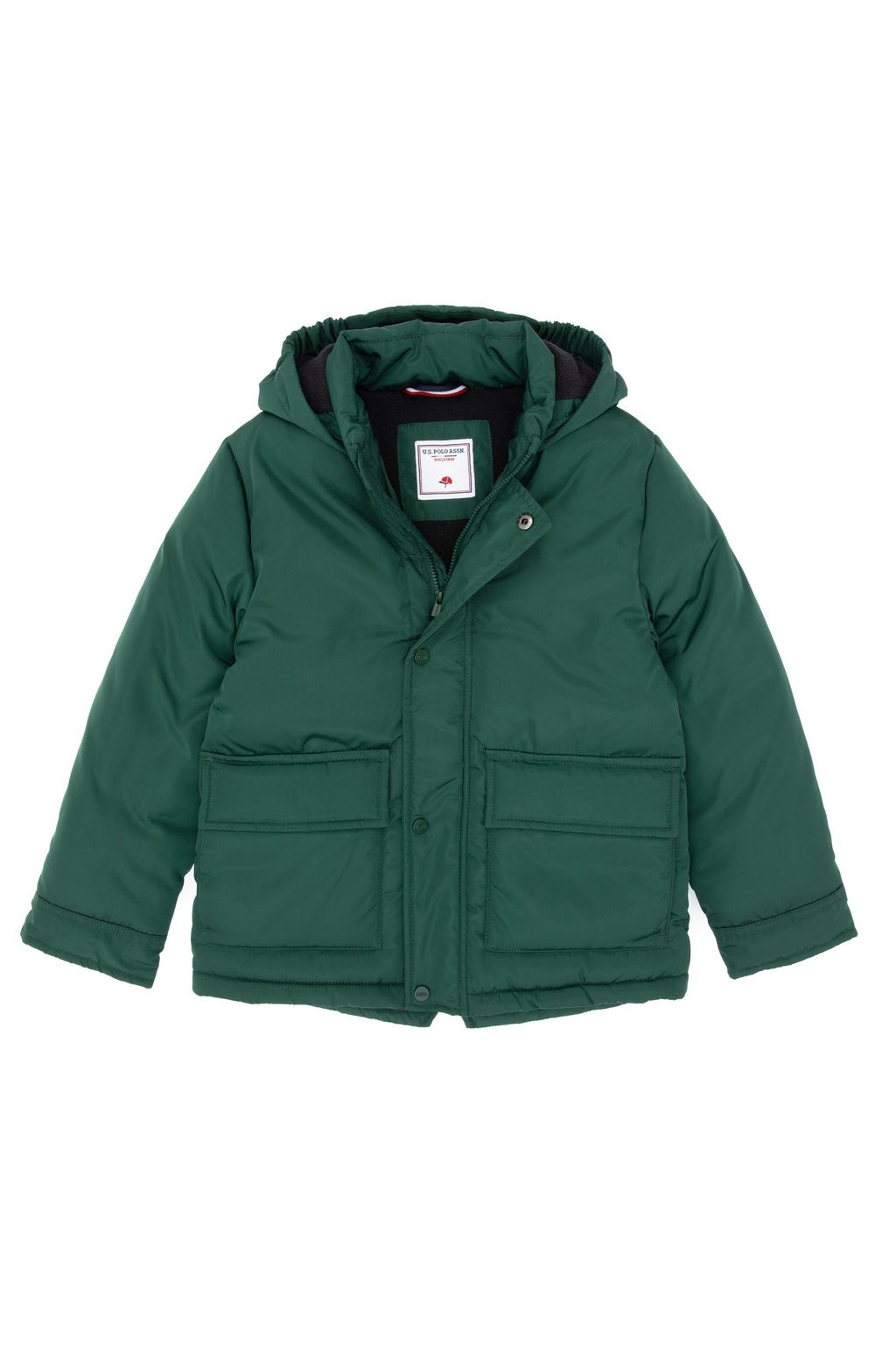 Erkek _ocuk Koyu Ye_il Kaban