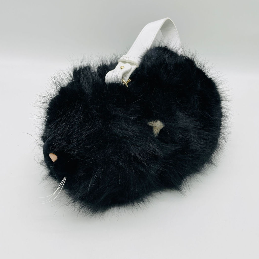 Сумка Кот - норковый бархат 25 см - Storyland фото 3