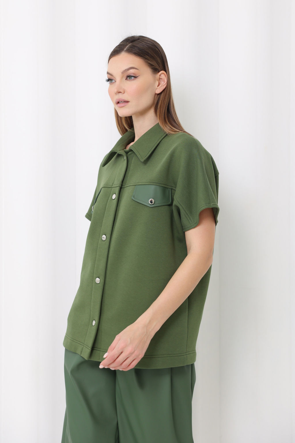 Жакет-жилет из футера - Looklikecat фото 3