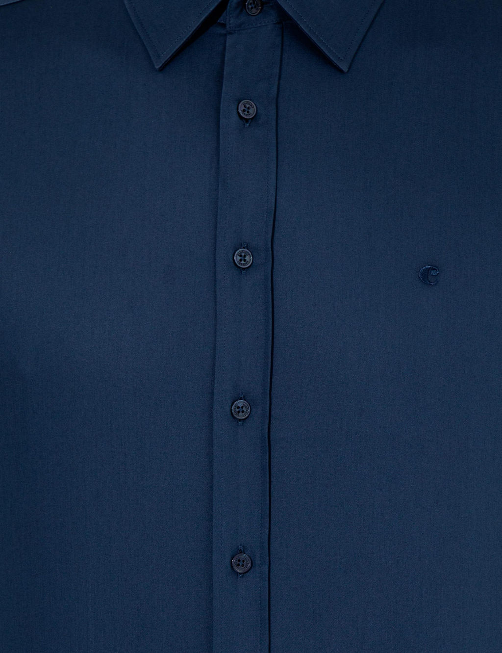 Lacivert Slim Fit Uzun Kollu Basic G_mlek - Cacharel фото 6