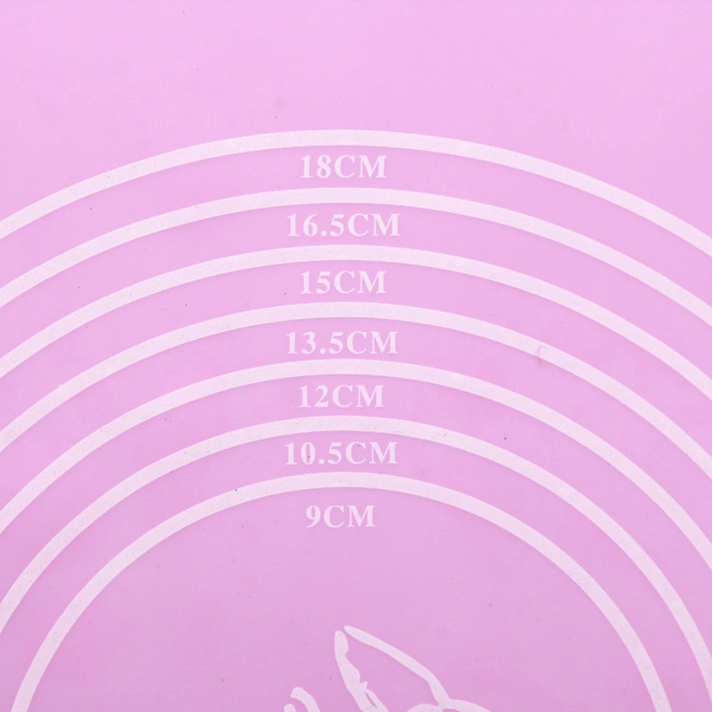 Цена за 2 шт. Коврик силиконовый для раскатки теста 38*28 см