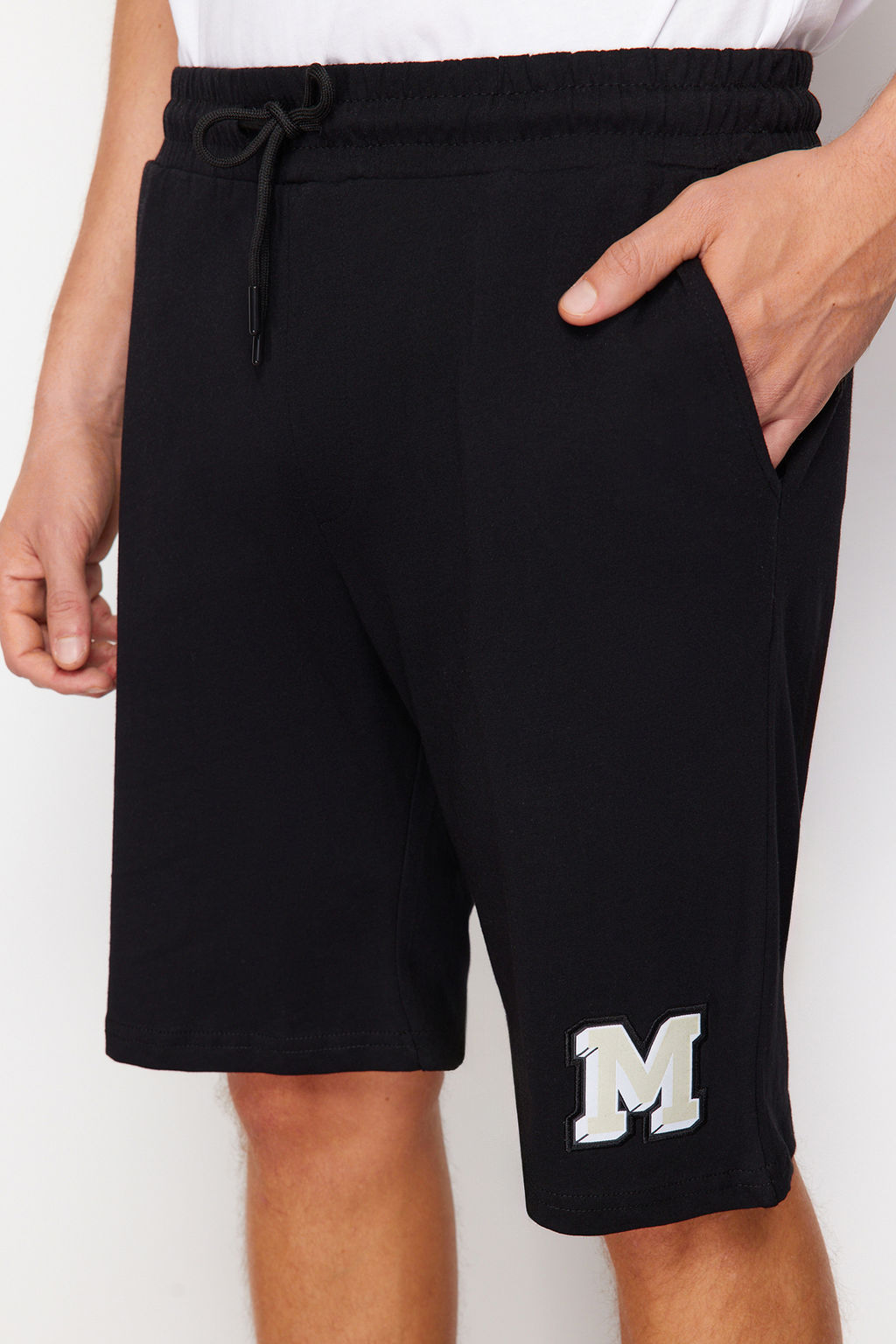 TRENDYOL MAN Bordo Ekru Nak?sl? Reglan Kol Orme Sortlu Pijama Tak?m? TMNSS24PT00007 - Trendyolmilla фото 13