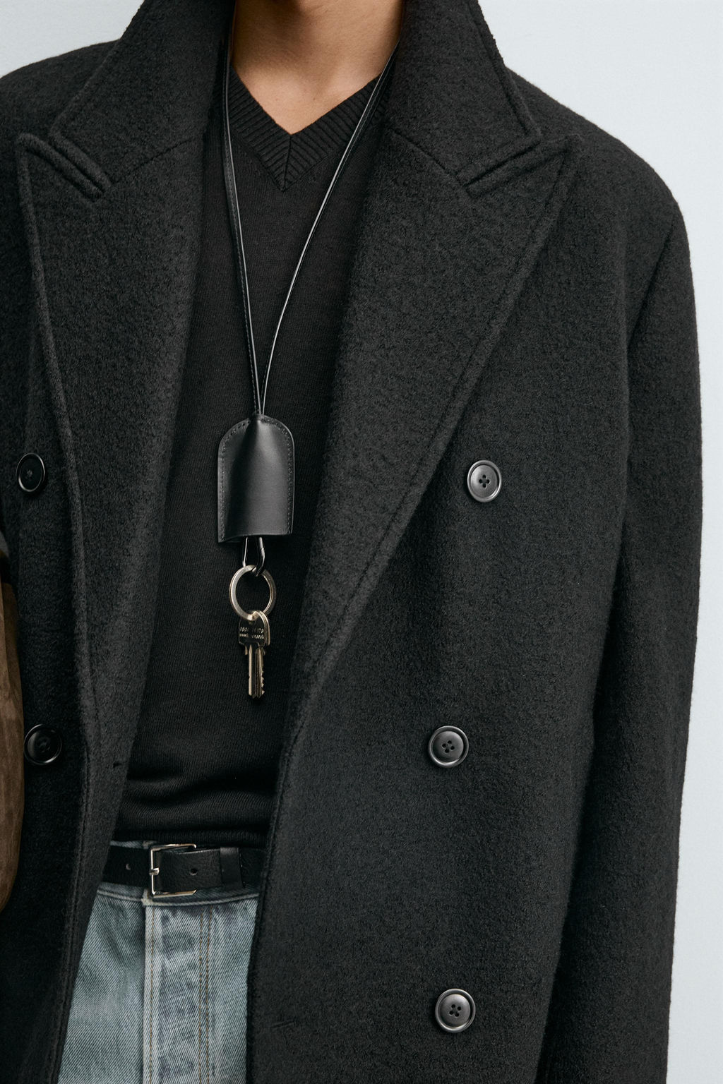 BOUCLE TEXTURED WOOL COAT - Zara фото 22