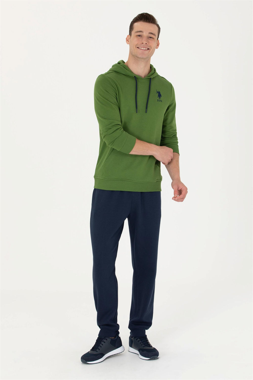 U. S. Polo Assn Мужские темно-синие спортивные штаны - U.s. polo assn фото 7