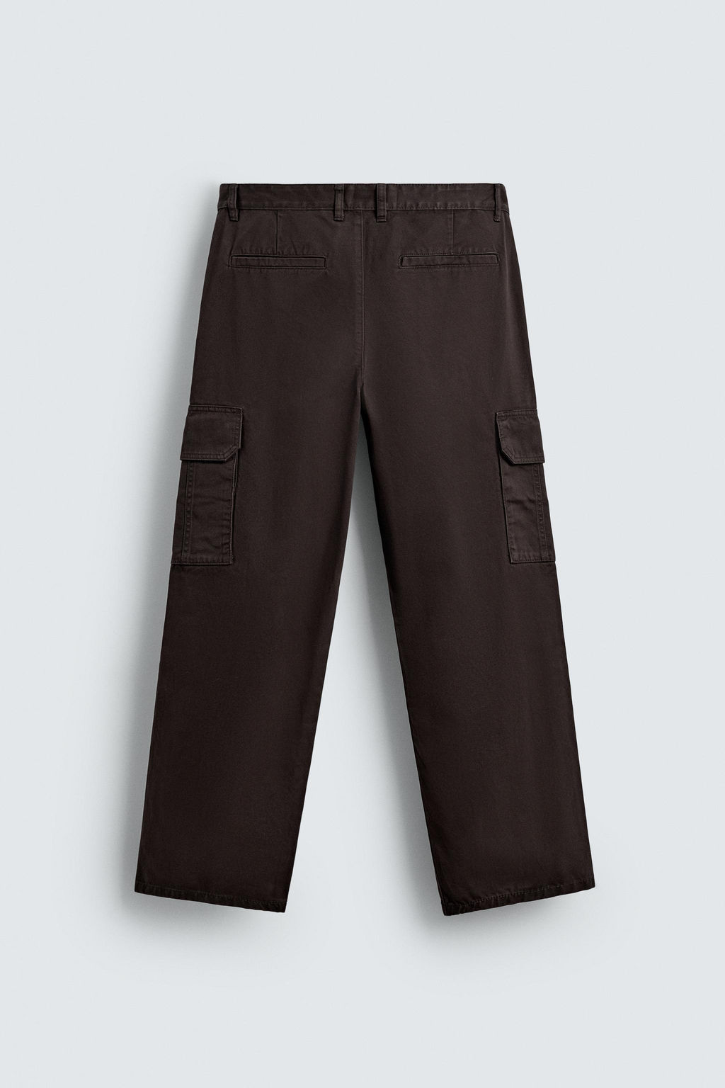 TWILL CARGO TROUSERS - Zara фото 7