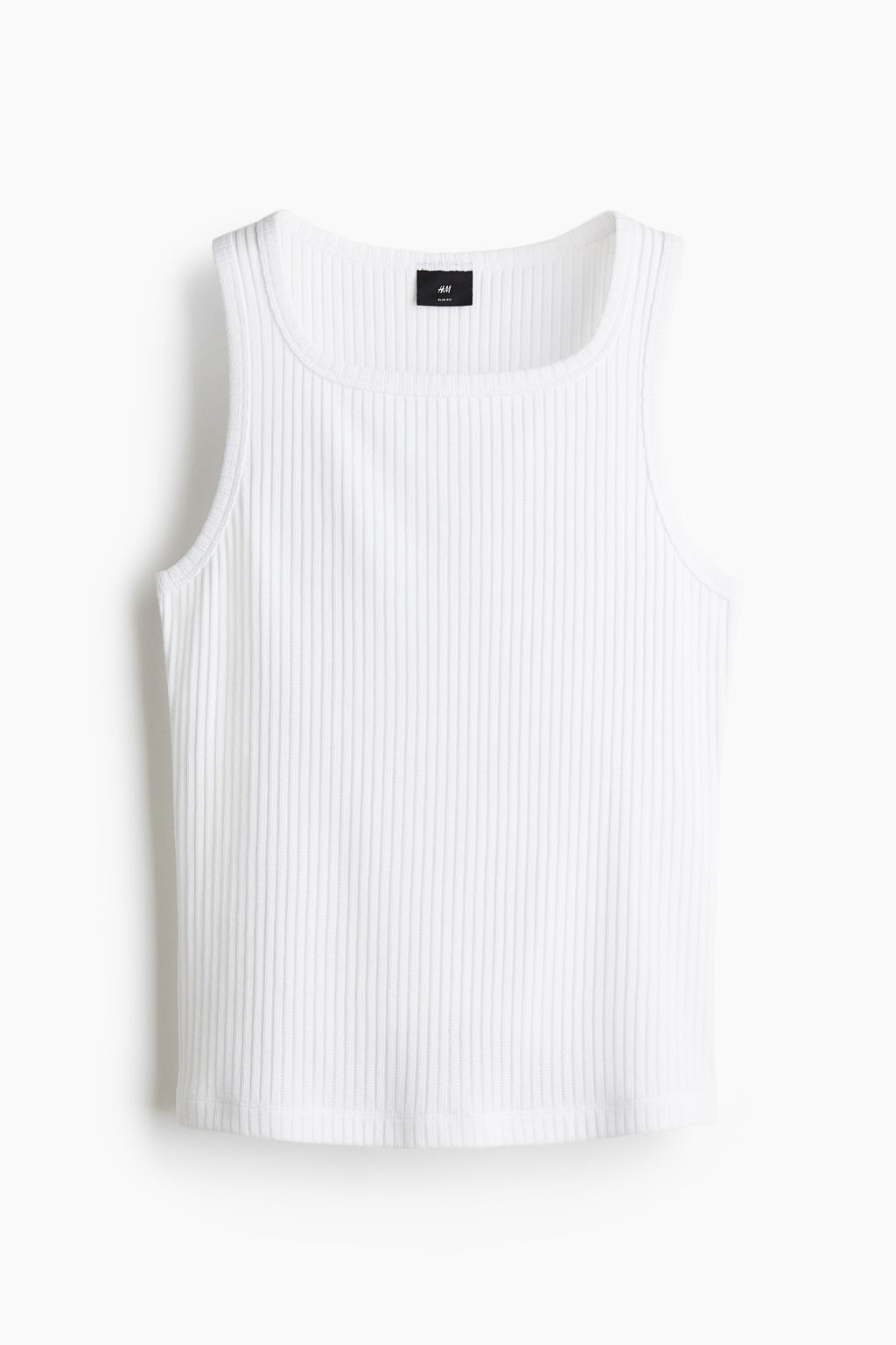 Camiseta sin mangas en canal? Slim Fit - H&m фото 4