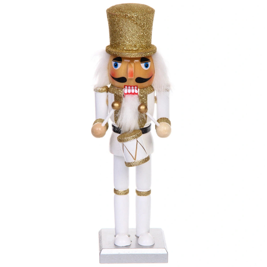 Фигурка новогодняя "Щелкунчик - Снежный солдат" 8*7,5*25,5 см