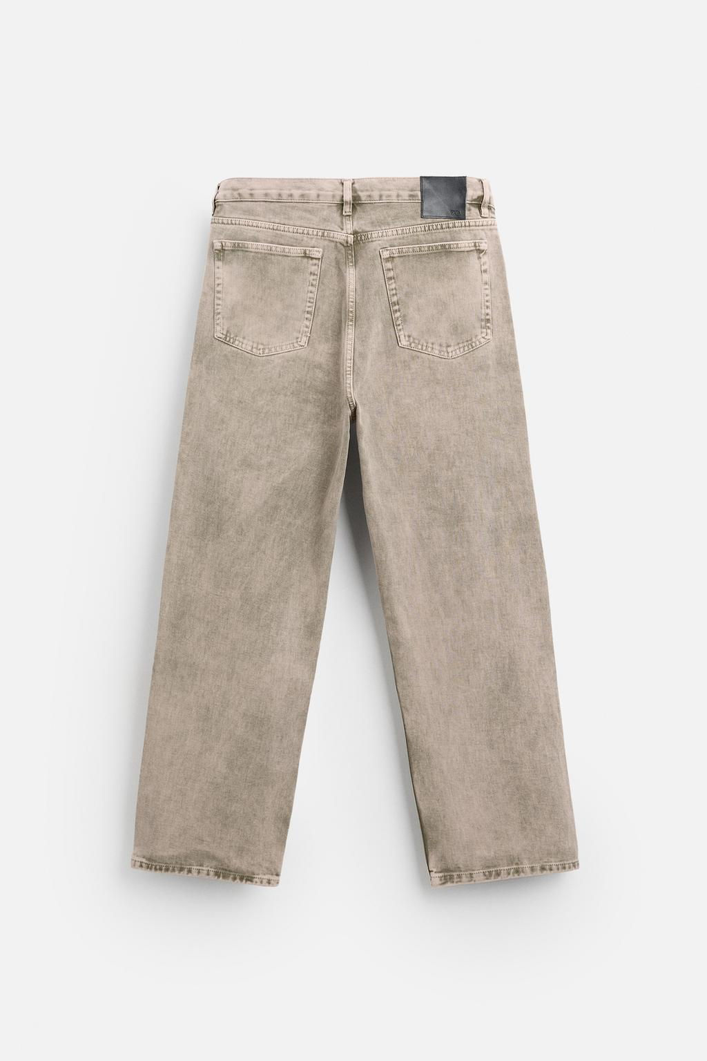 RELAXED STRAIGHT FIT JEANS - Zara фото 7