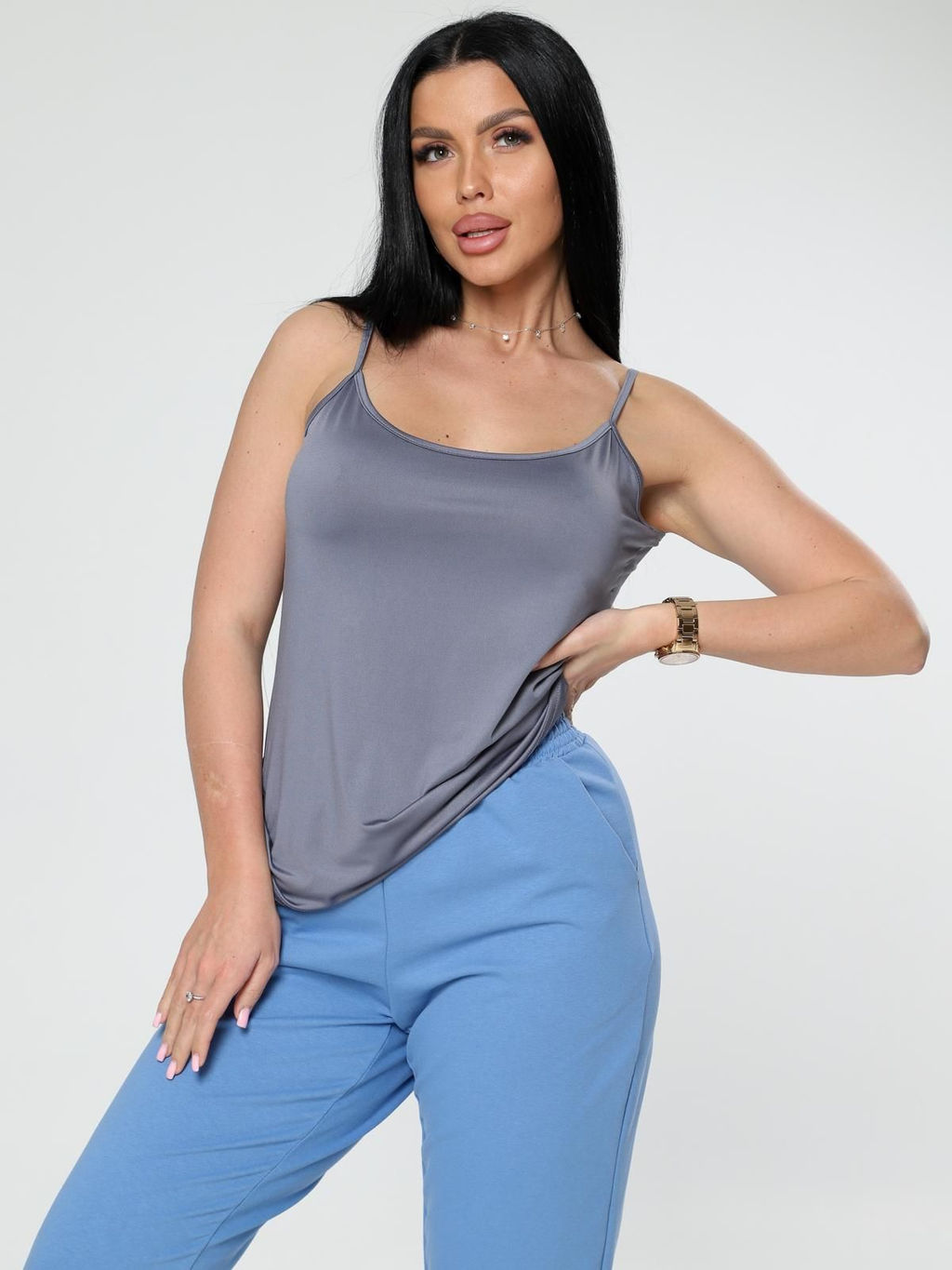 IV-CAPRIZ Джимена - топ из ткани масло  фото 10