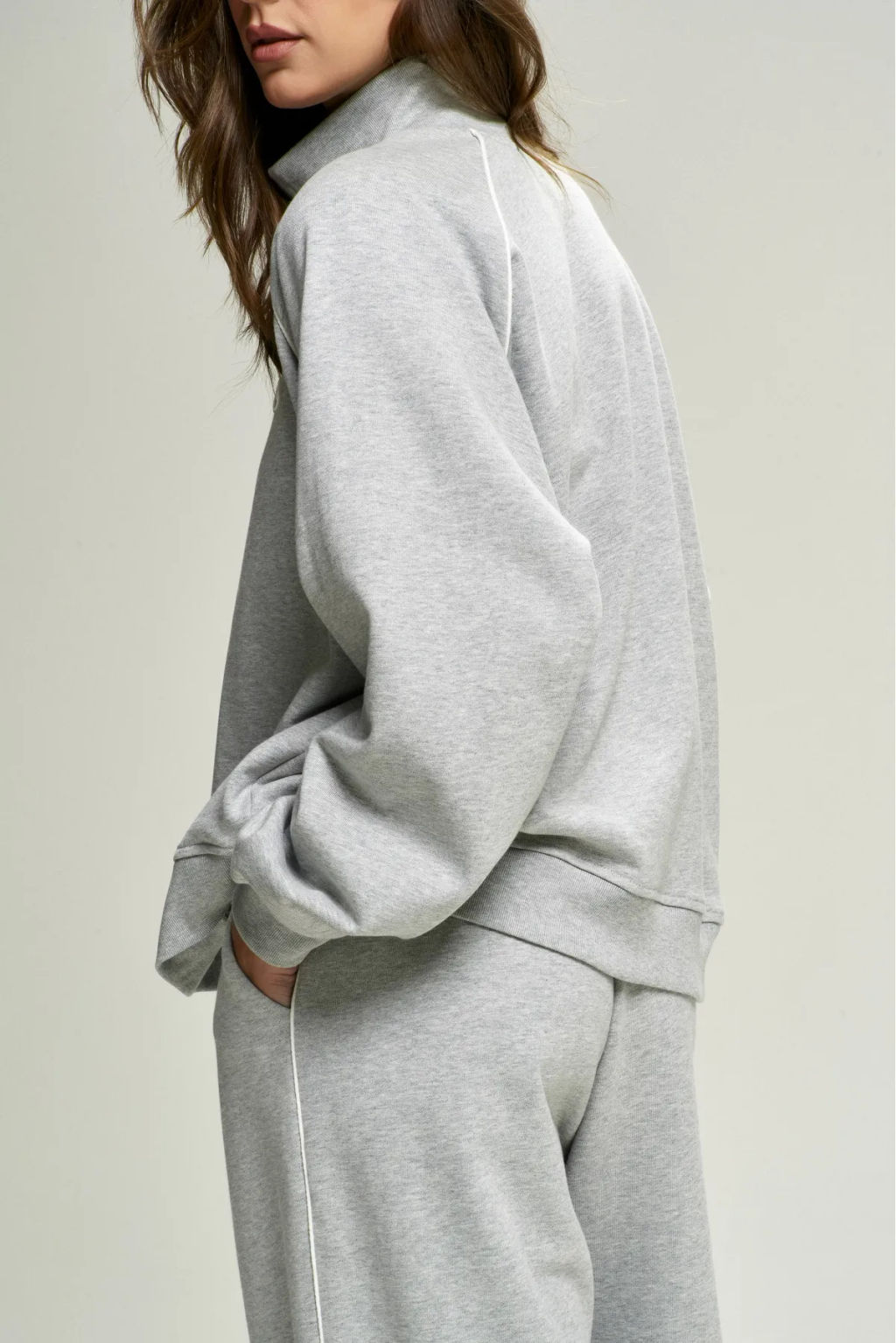 Анорак с кантом Grey Melange - Erist store фото 7