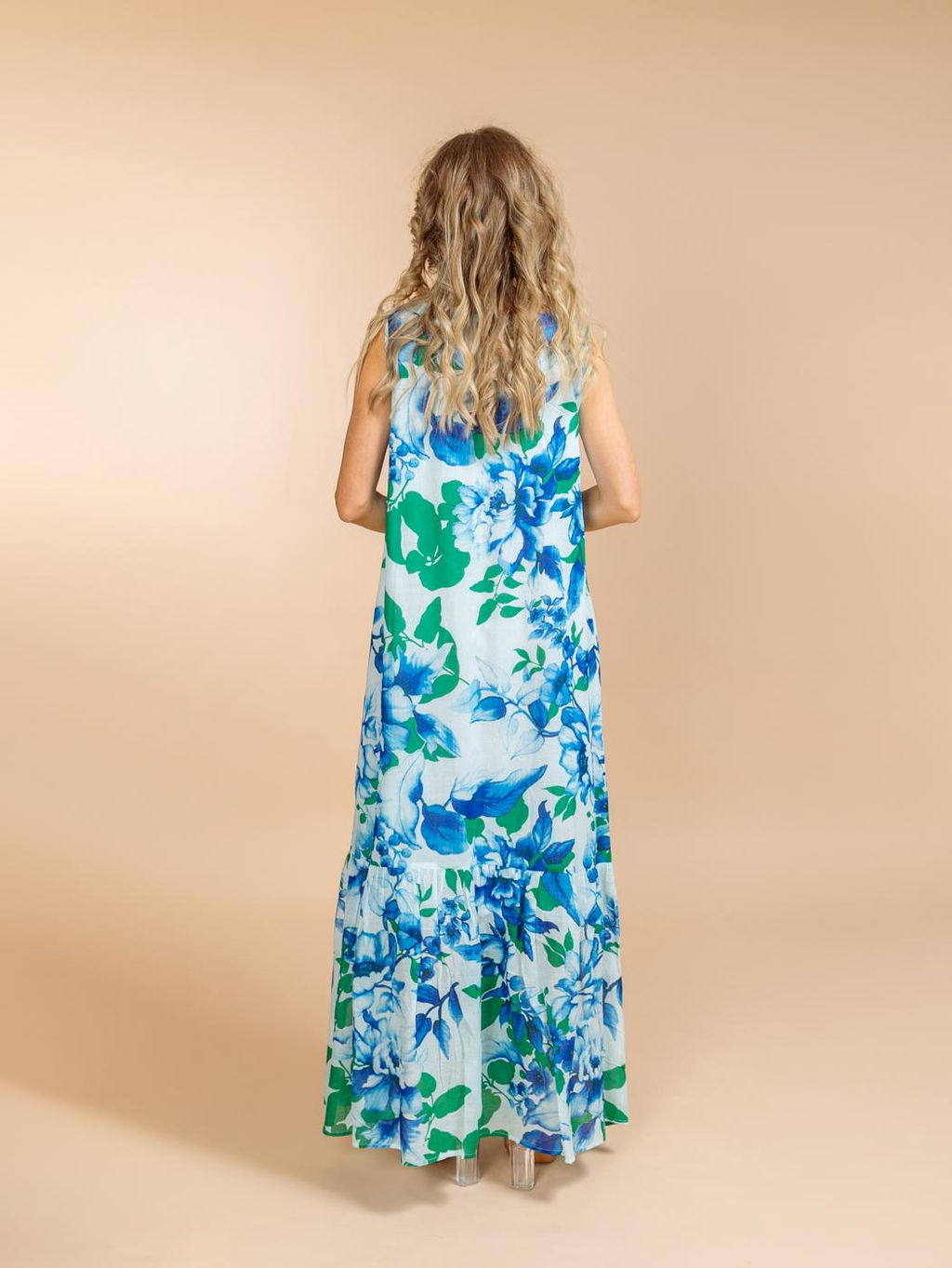 Платье (хлопок) №25-485-1 (Лето 2025) - Ганг фото 4