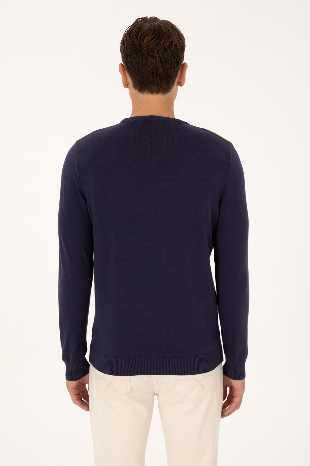 Erkek Regular Fit Bisiklet Yaka M_rd_m Kazak