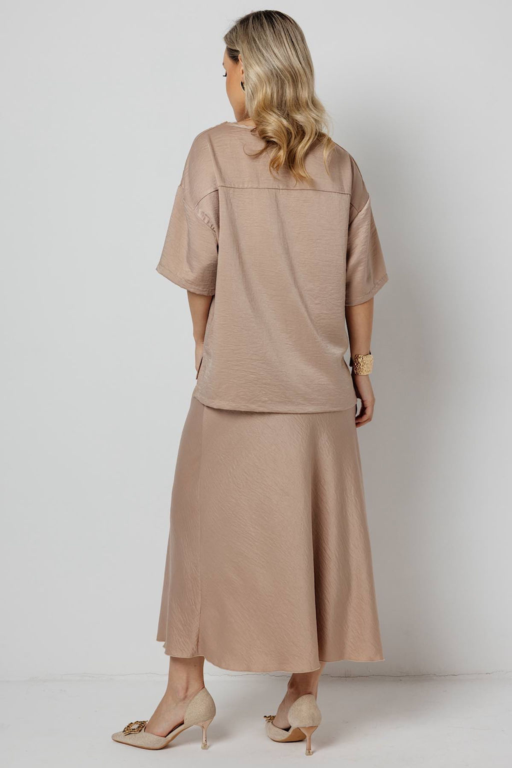 Юбка женская 198/04/Бежевый - Rise фото 2