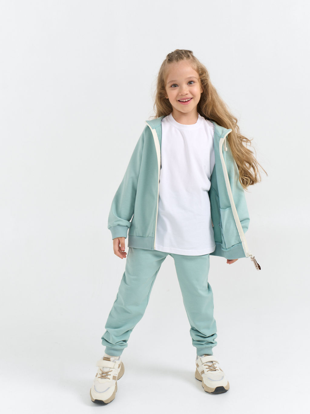 Толстовка облегченная Ментол - Bungly фото 9