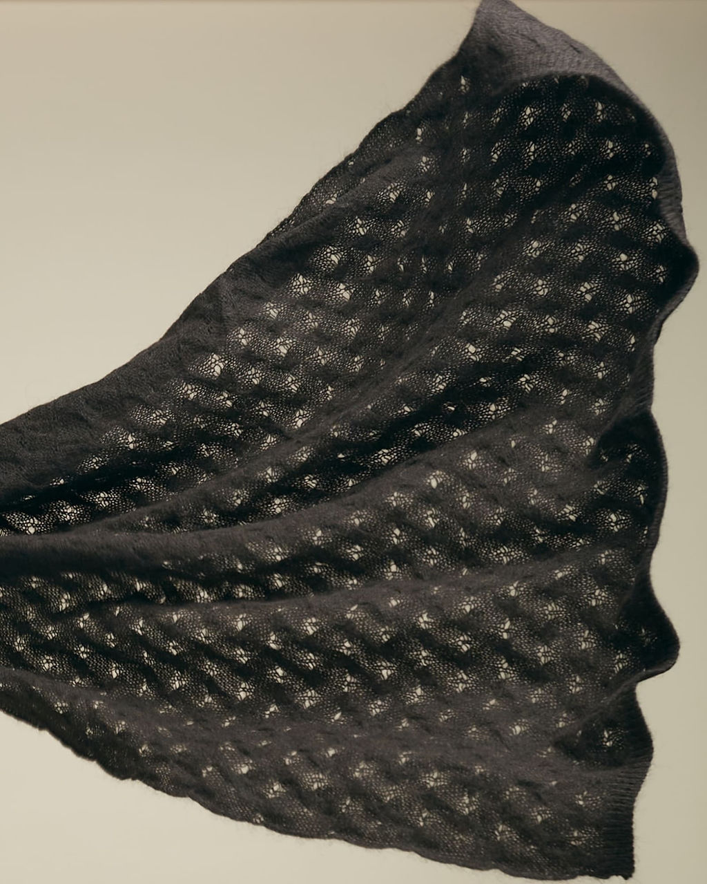 Палантин из пуха яка 15007b ТК