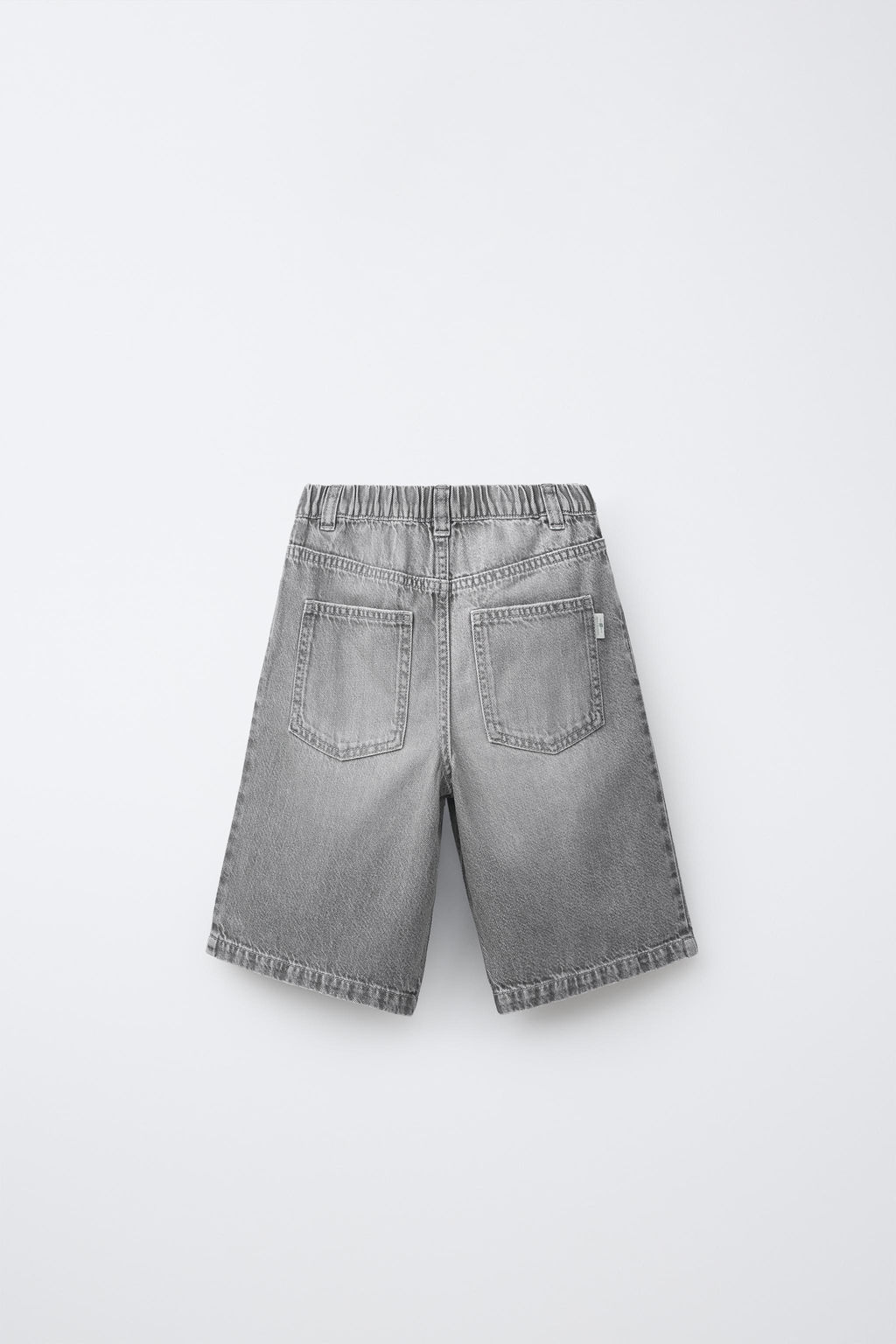 BERMUDA BAGGY DENIM / Gris - Zara фото 2