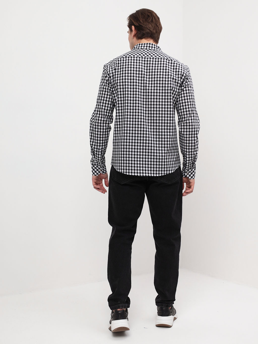 Сорочка мужская длинный рукав GREG 135/111/054/ZN/1p  фото 5