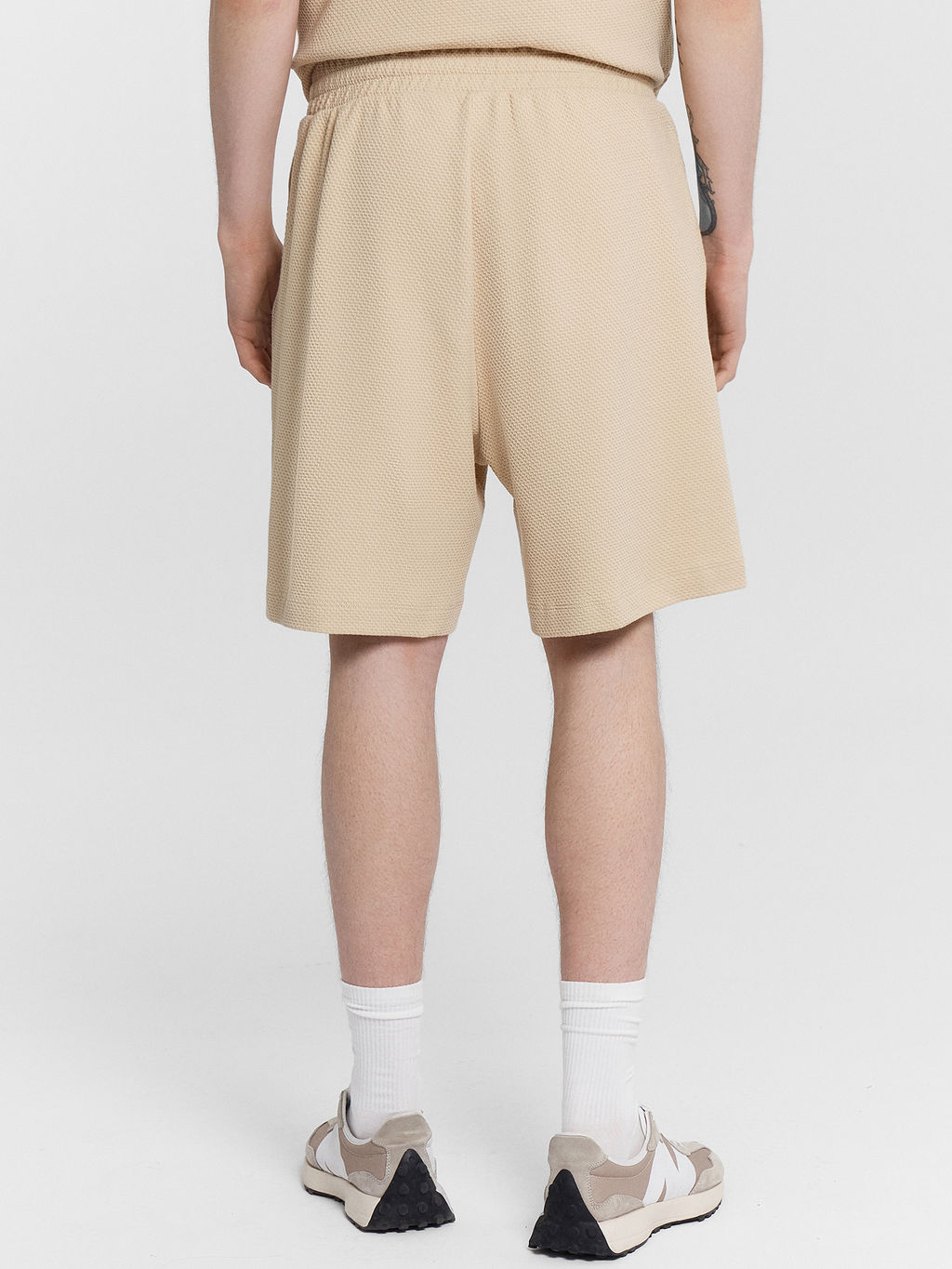 Комплект мужской бежевый: футболка и шорты - Mark formelle фото 5