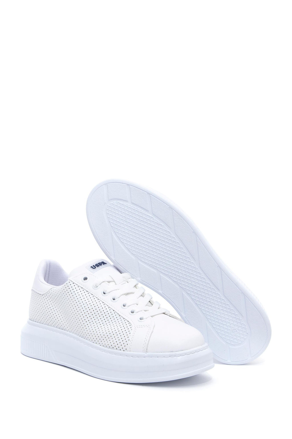 Erkek Beyaz Ayakkab_