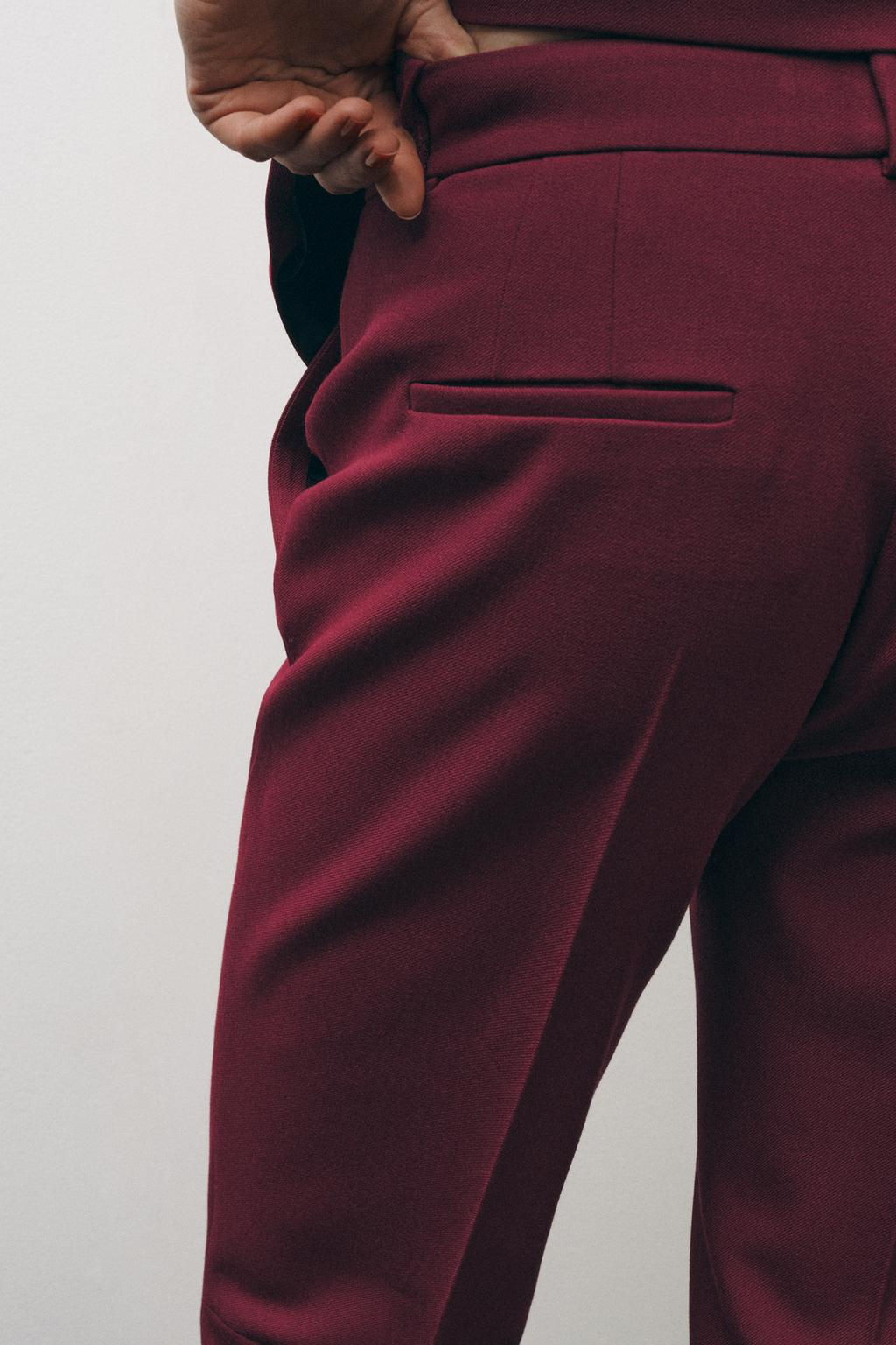 ZW COLLECTION MINI FLARE TROUSERS - Zara фото 4