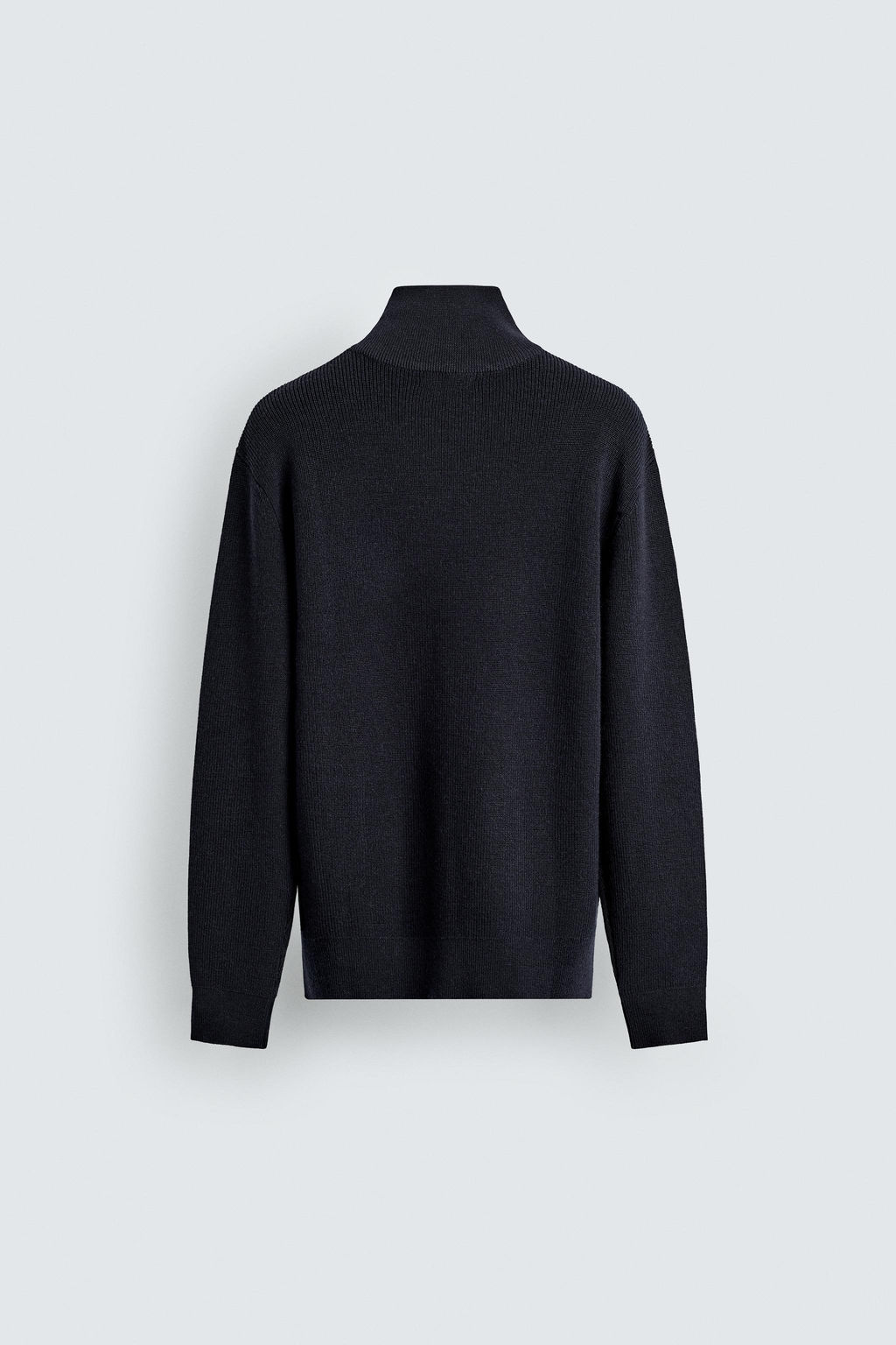 WOOL BLEND ZIP-UP JUMPER - Zara фото 8