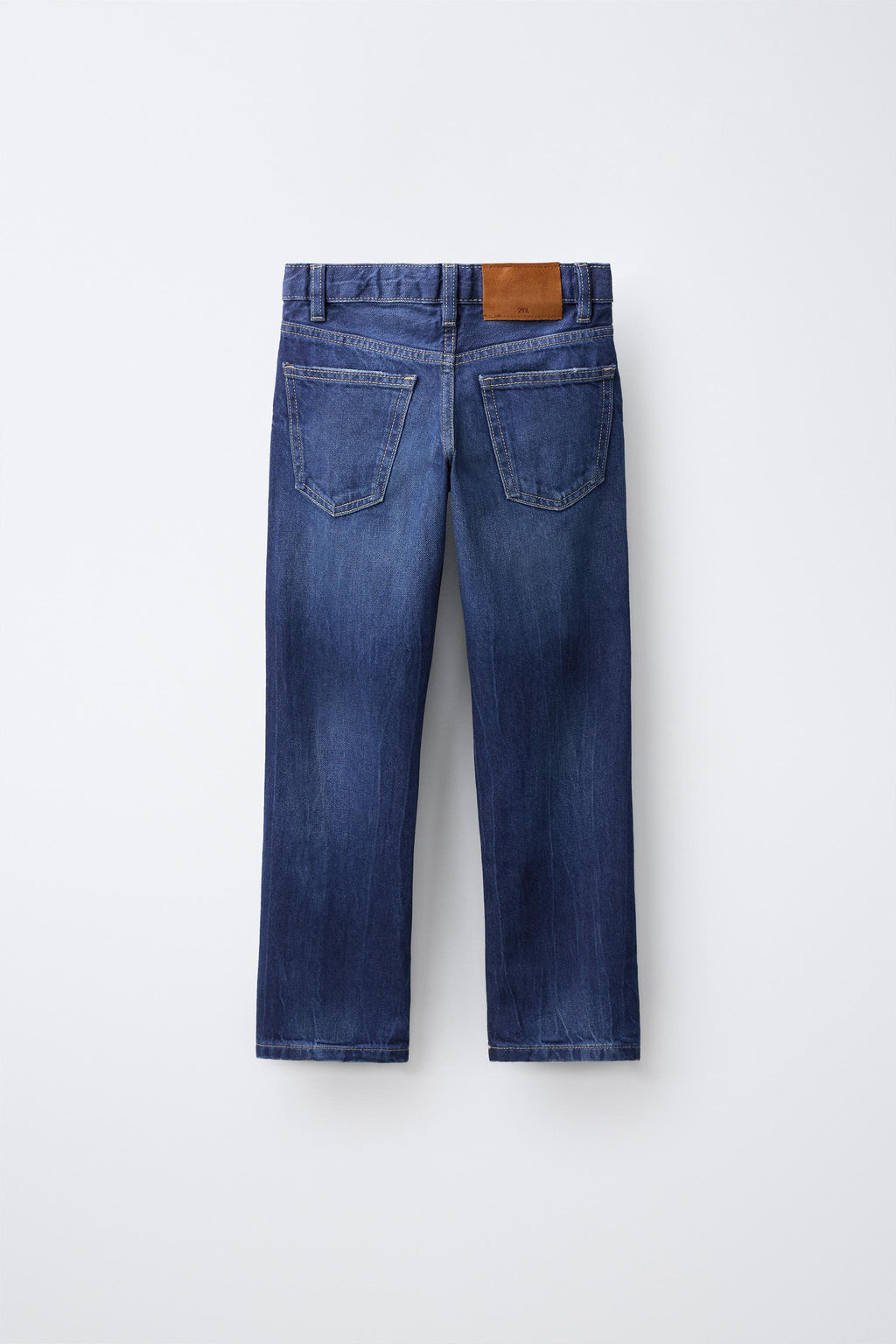 DENIM STRAIGHT ROTOS / Azul - Zara фото 2
