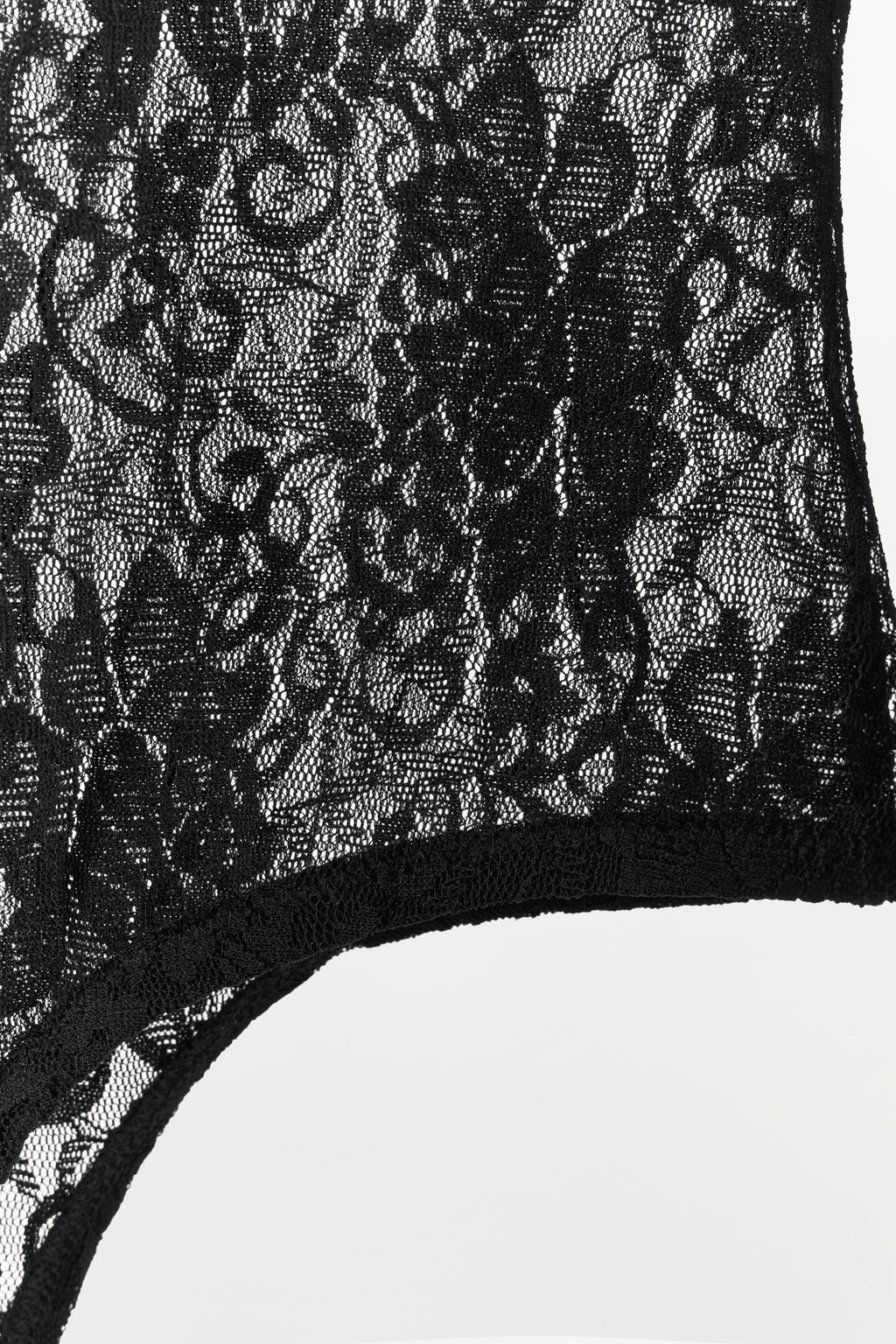 LACE BODYSUIT WITH LONG SLEEVES - Zara фото 14