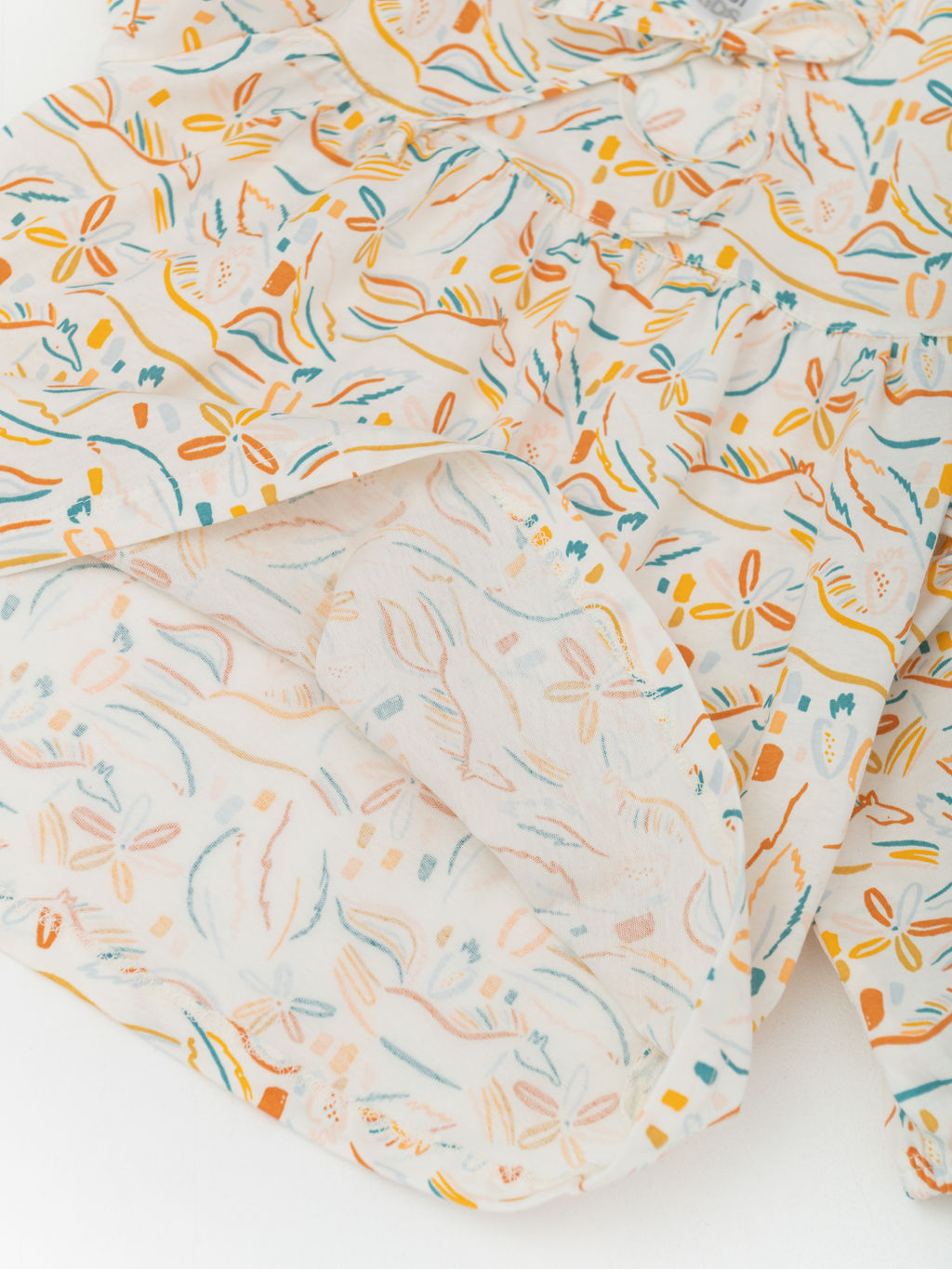 Пижама д/дев из тонкого хлопка, белый - Lesi kids фото 12