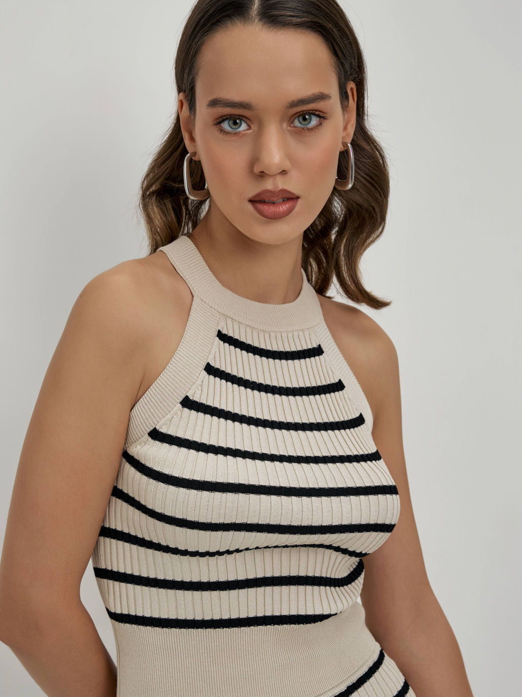 CONTE LDK 2336 Юбка женская beige-black - Conte elegant фото 6